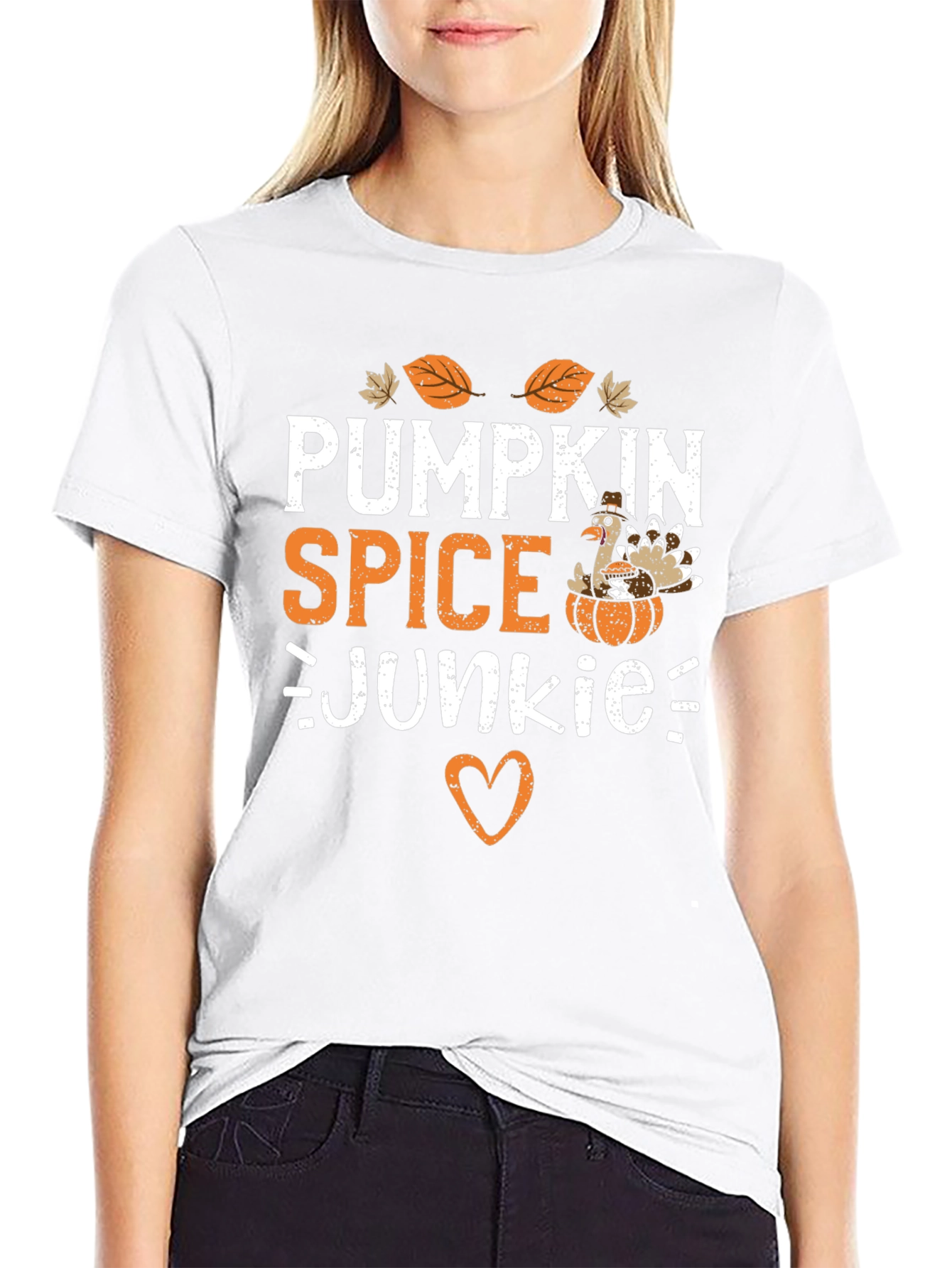 Pumpkin Spice Junkie T-Shirt Fall Thanksgiving Tee - 9