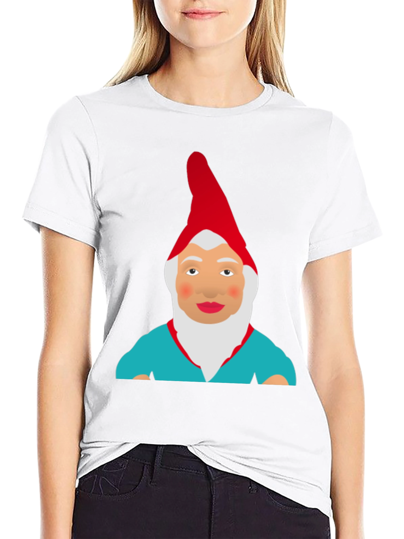Black Gnome Graphic T-Shirt view 9