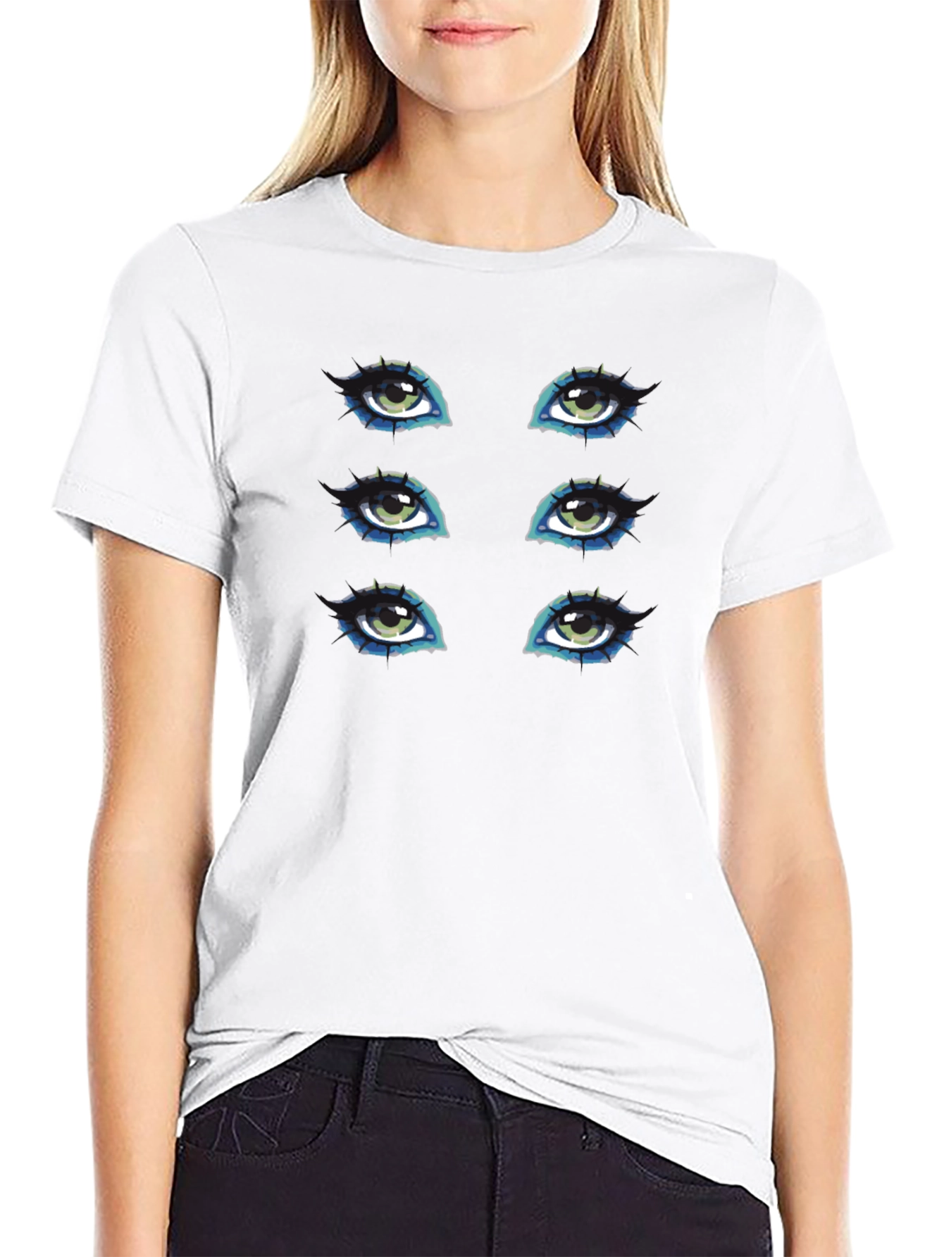 Black Eye See You Graphic Tee - Unique Design view 9