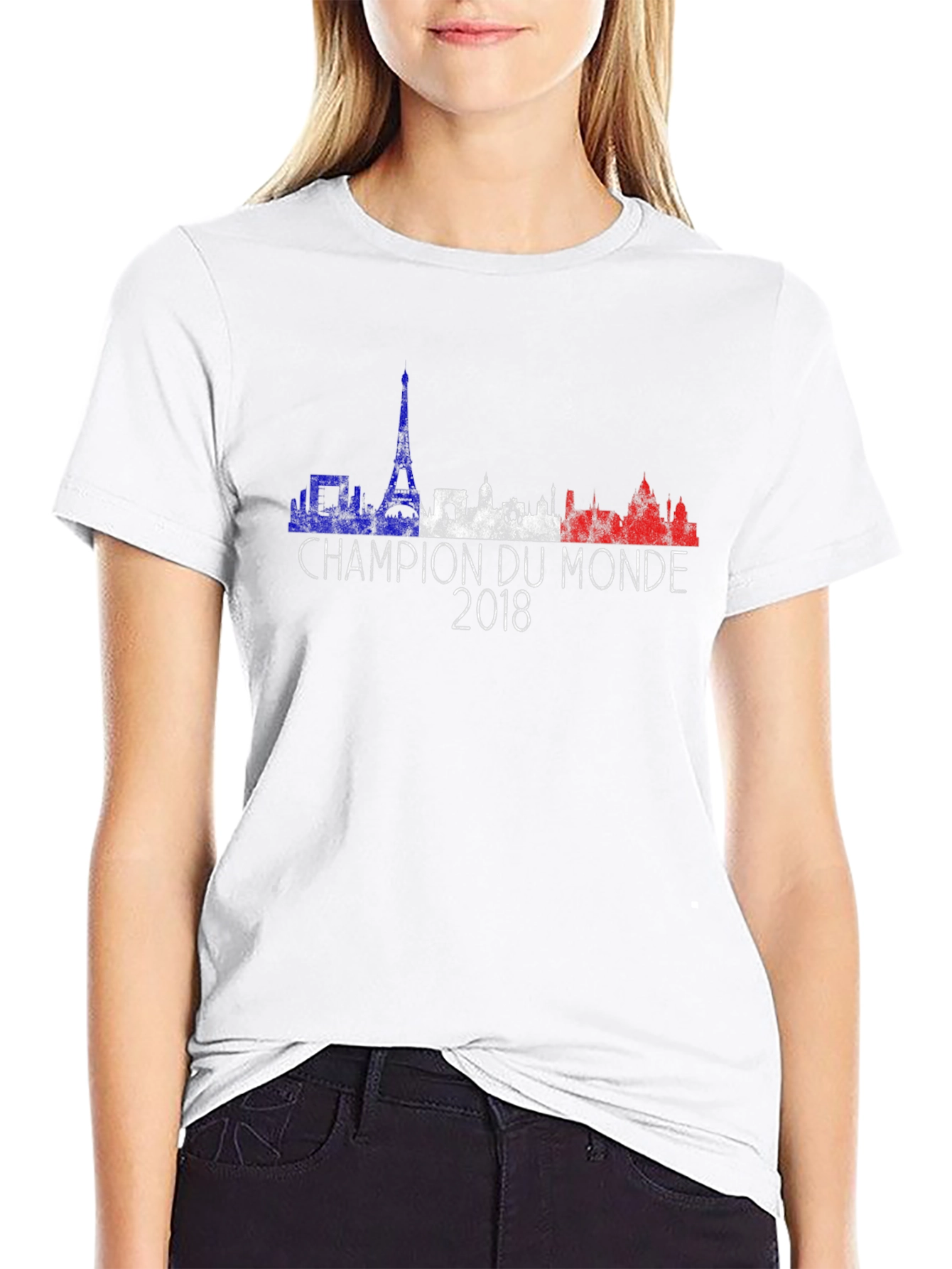 Champion Du Monde 2018 France T-Shirt - 9