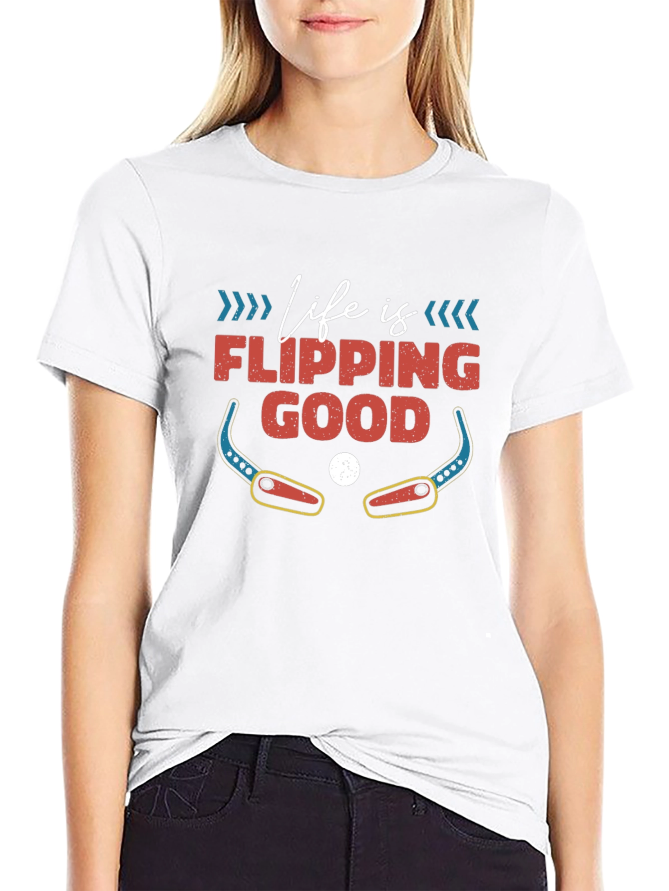 Black Life is Flipping Good T-Shirt view 9