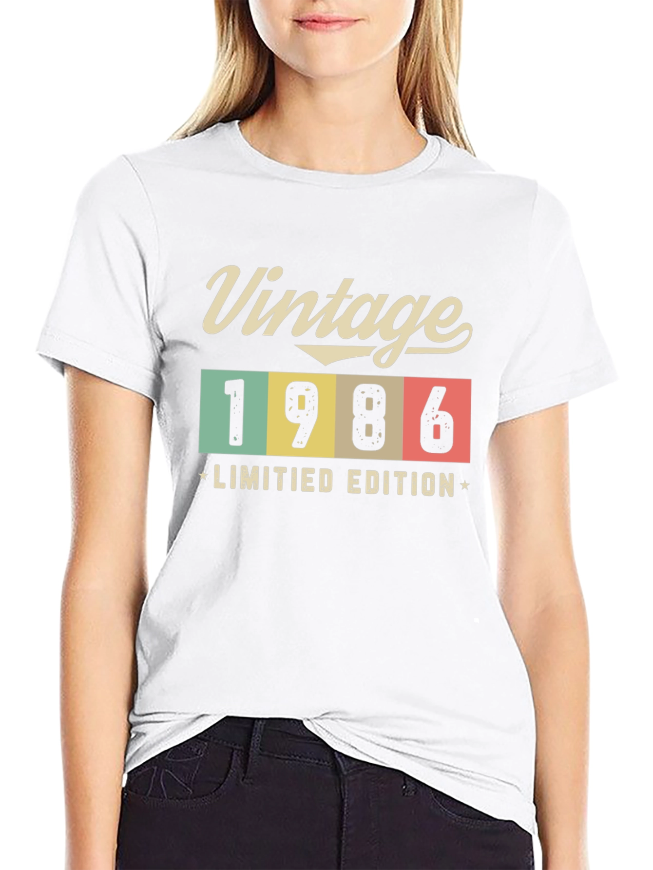 Black Vintage 1986 Limited Edition Graphic Tee view 9