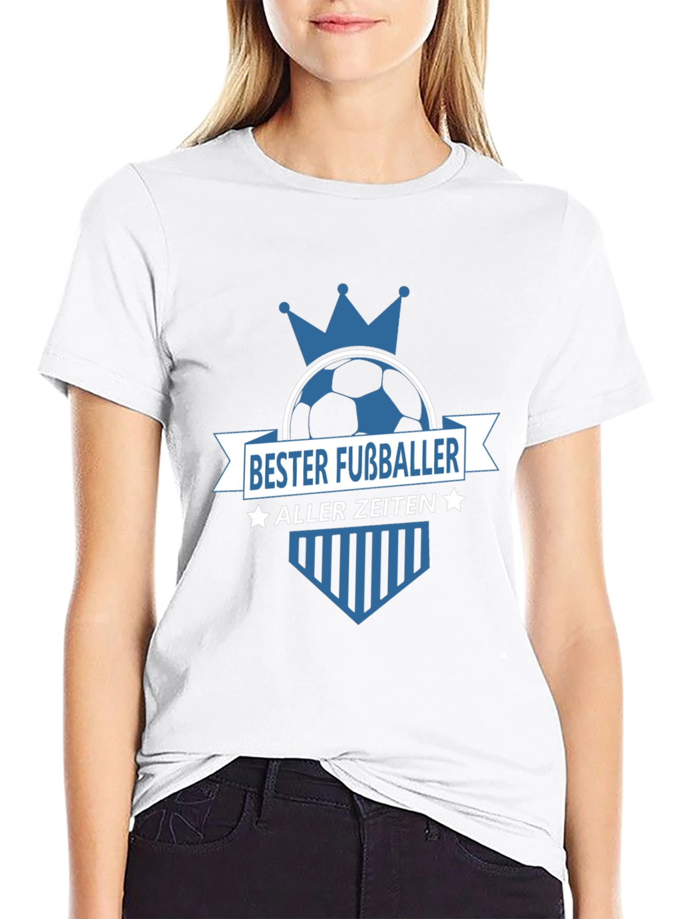 Black Bester Fussballer T-Shirt - Black view 9