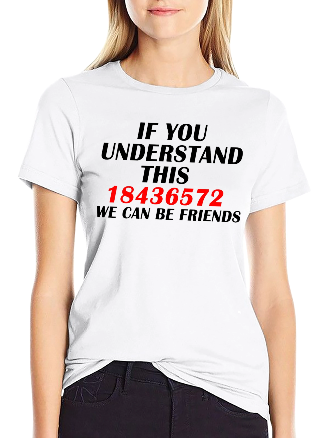 Black IF YOU UNDERSTAND THIS 18436572 T-Shirt view 9