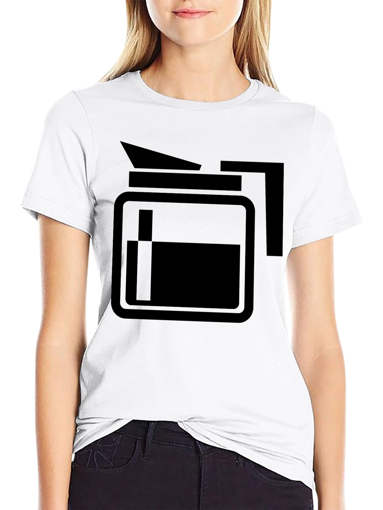 Black Coffee Lover Graphic Tee - Black Unisex T-Shirt view 9