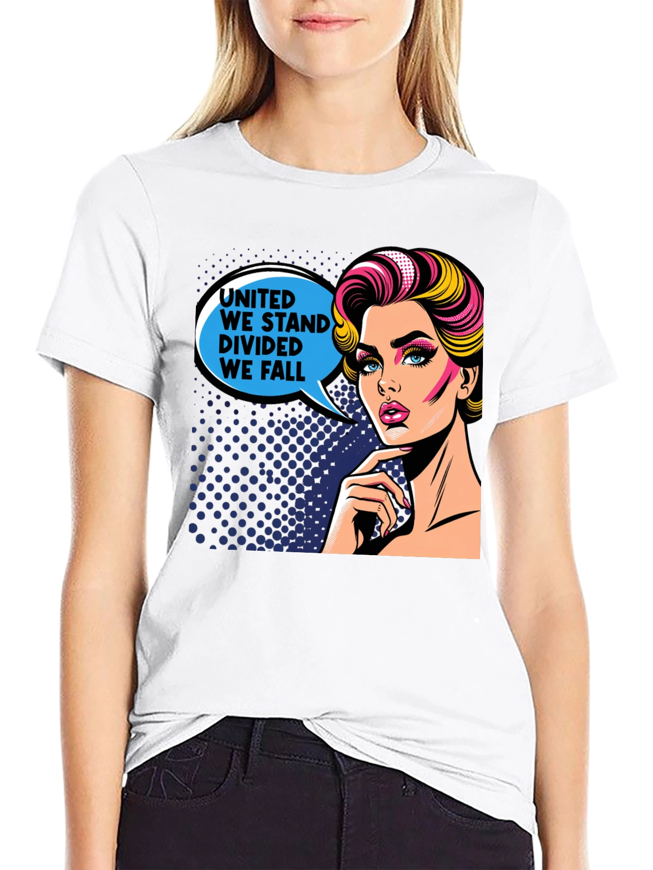 Empowered Woman Graphic Tee - United We Stand - 9