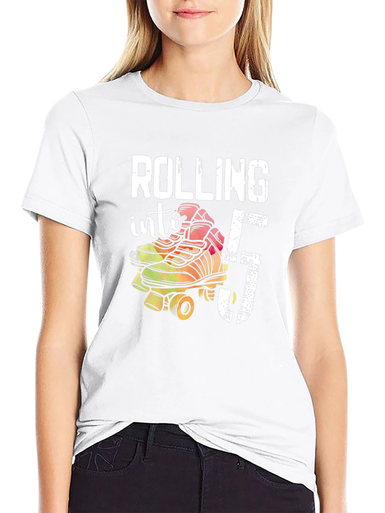 Black Rolling Into 5th Birthday T-Shirt view 9