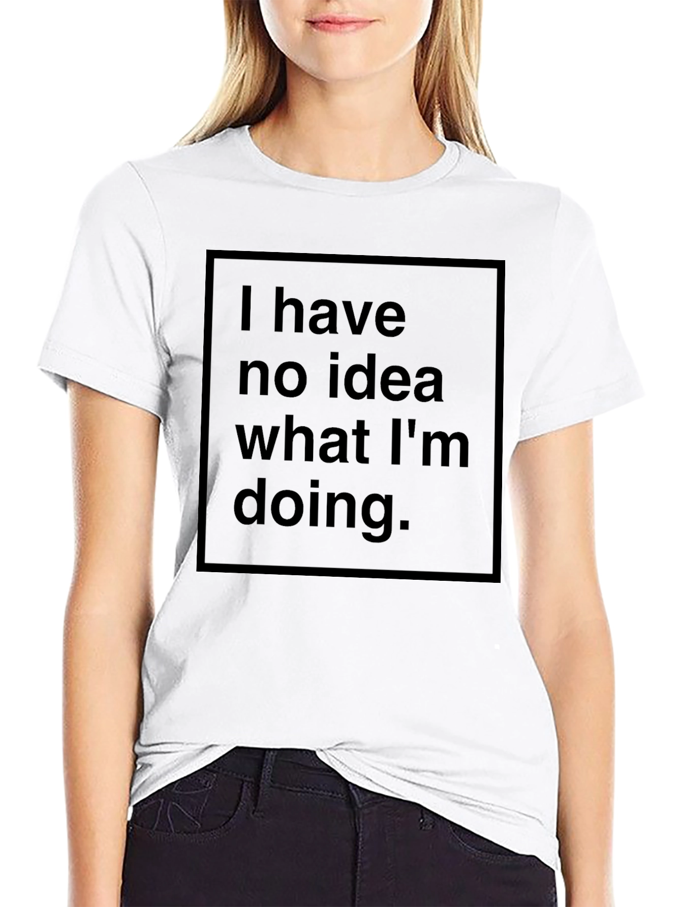Black Men's Graphic Tee - I Have No Idea What I'm Doing view 9