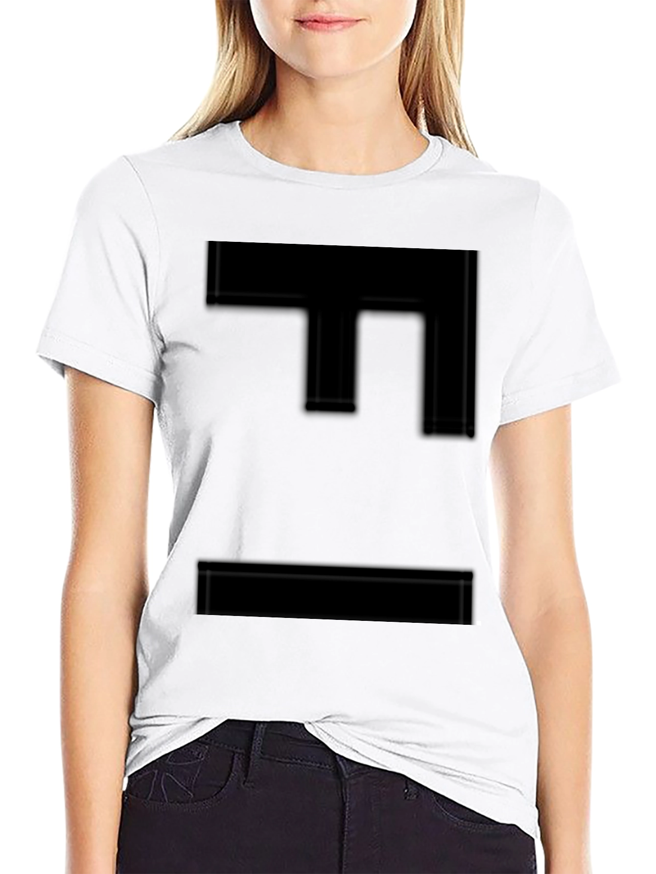 Black Men's Black Graphic Tee - Modern Style view 9