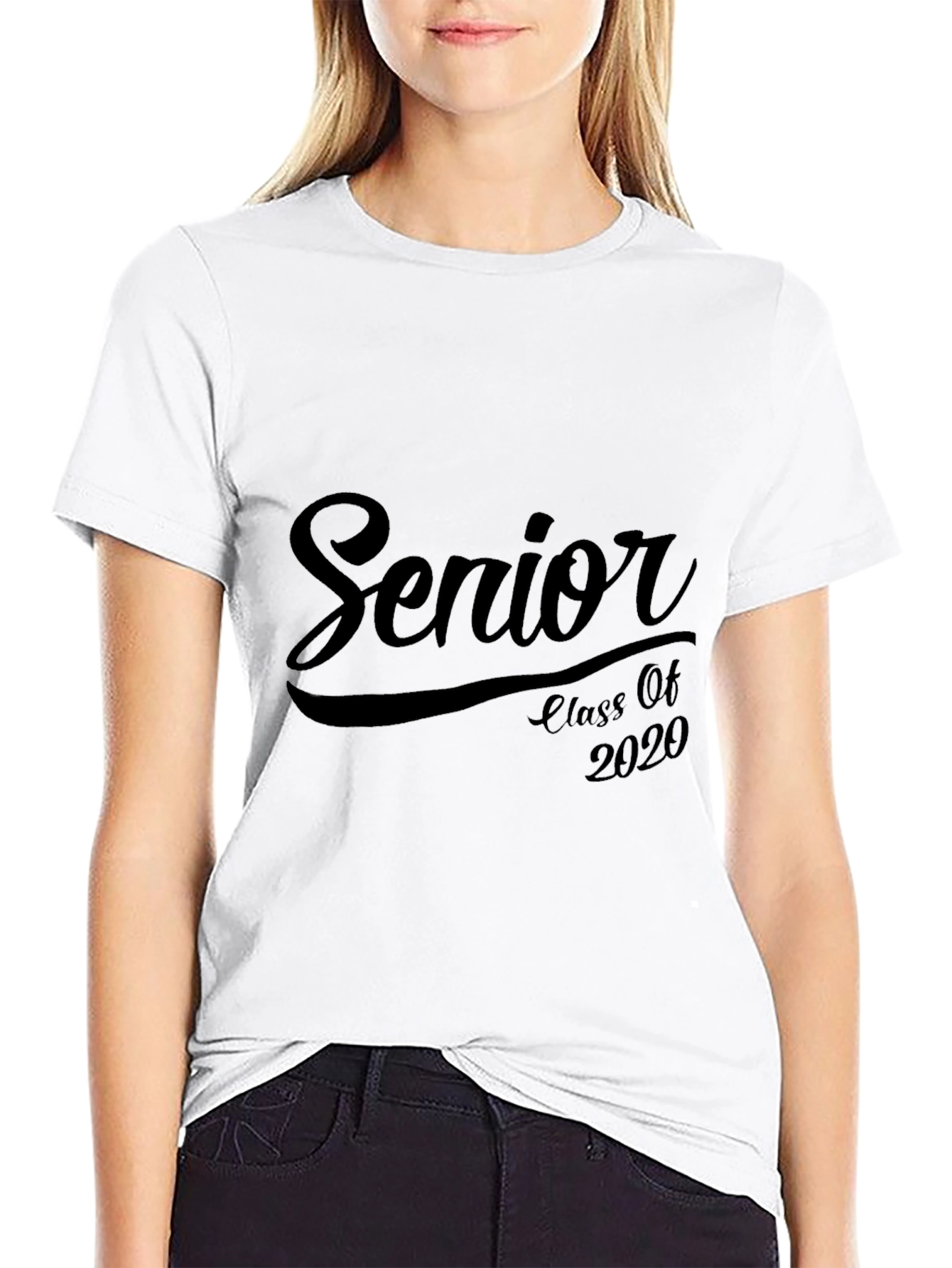 Senior Class of 2020 Black T-Shirt - 9