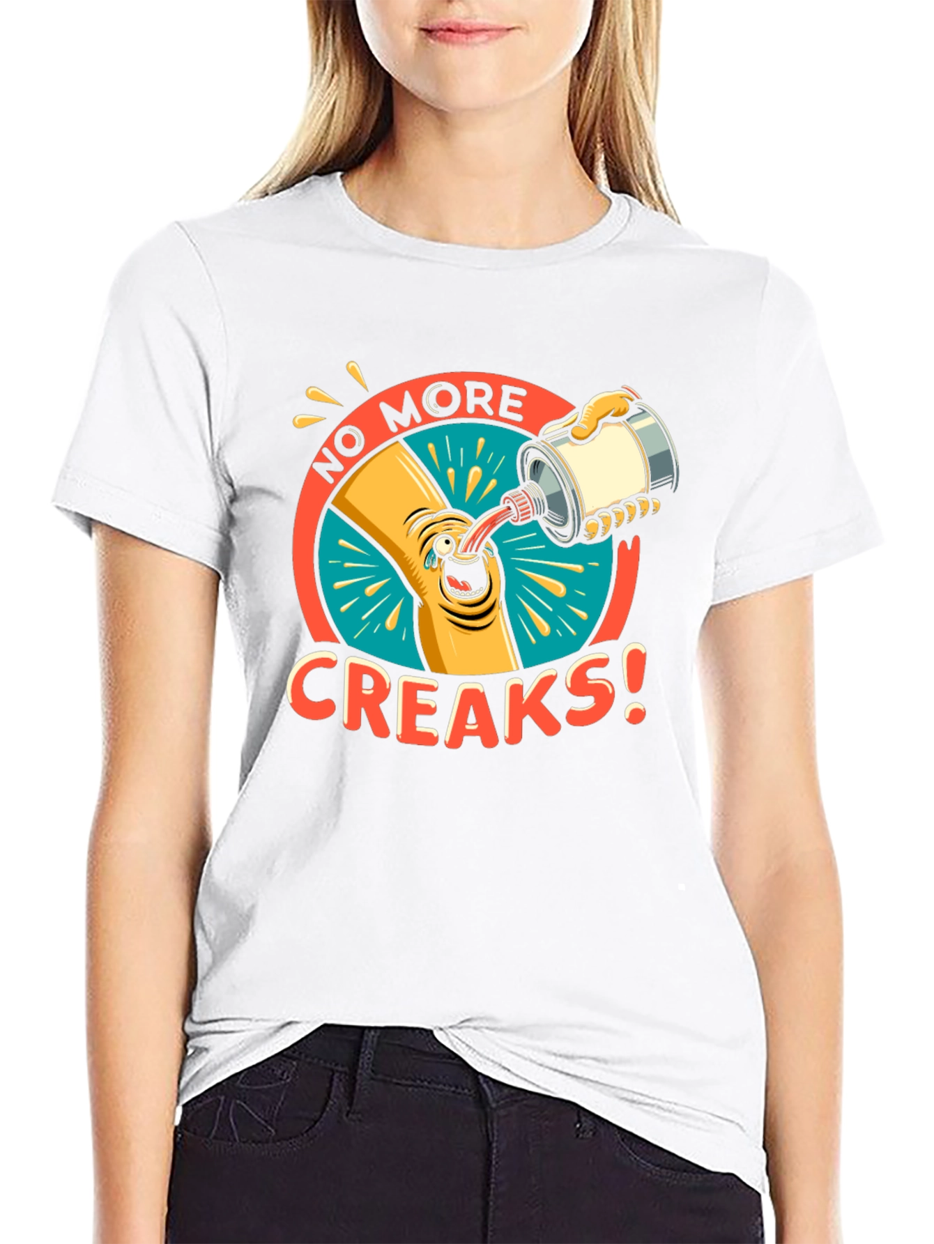 Black No More Creaks Graphic T-Shirt view 9
