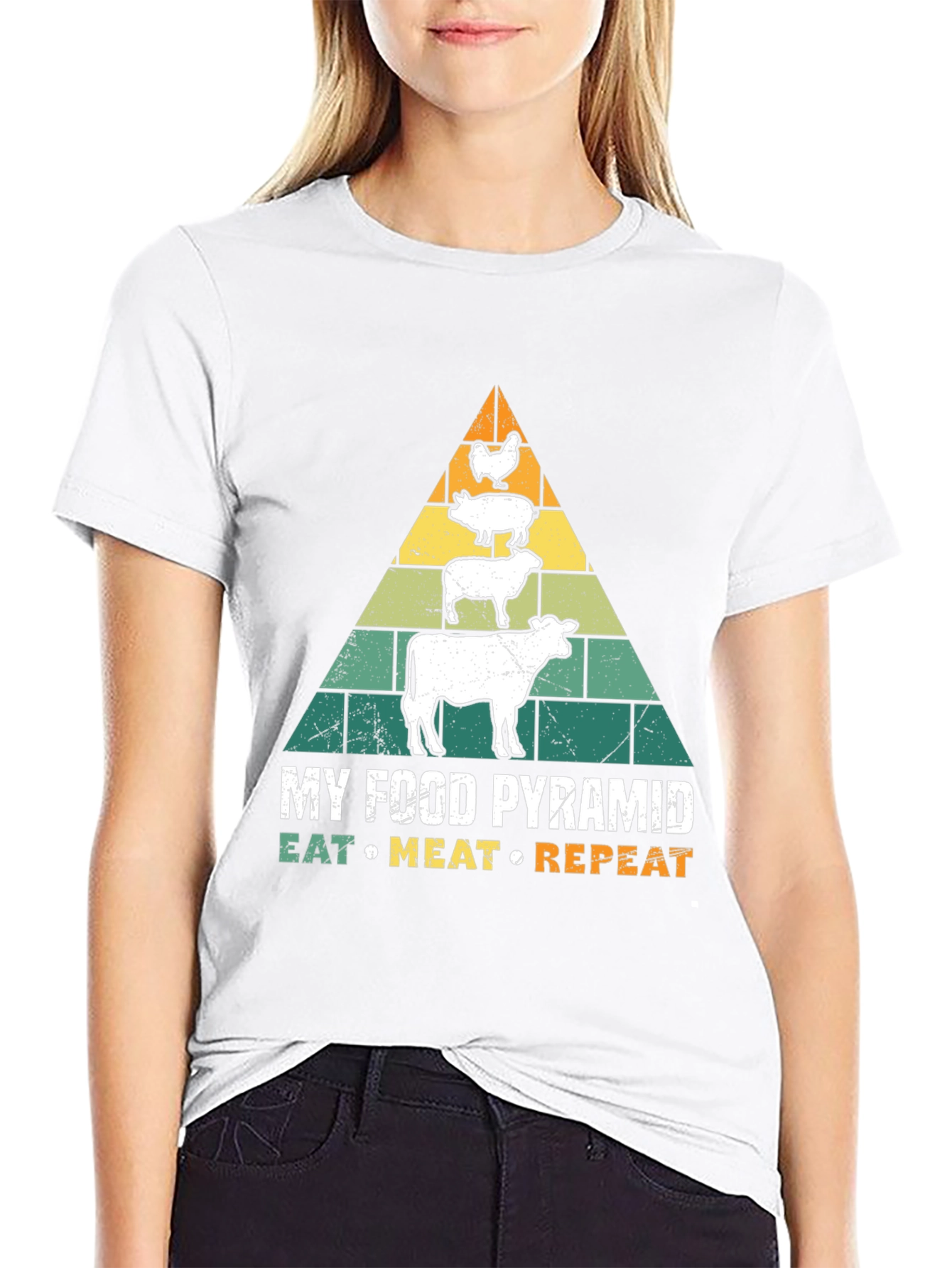 Eat Meat Repeat T-Shirt - 9