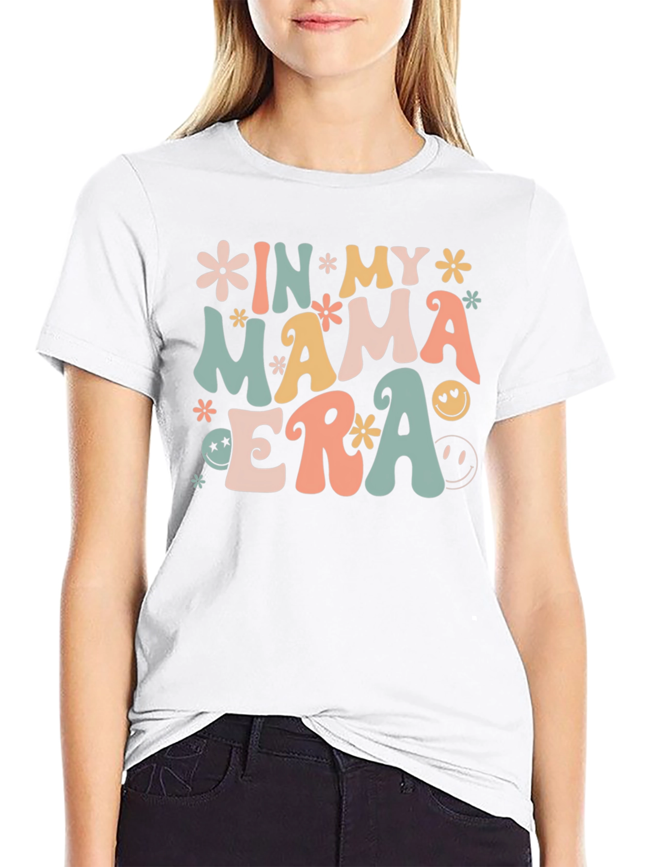 Black In My Mama Era Graphic T-Shirt view 9