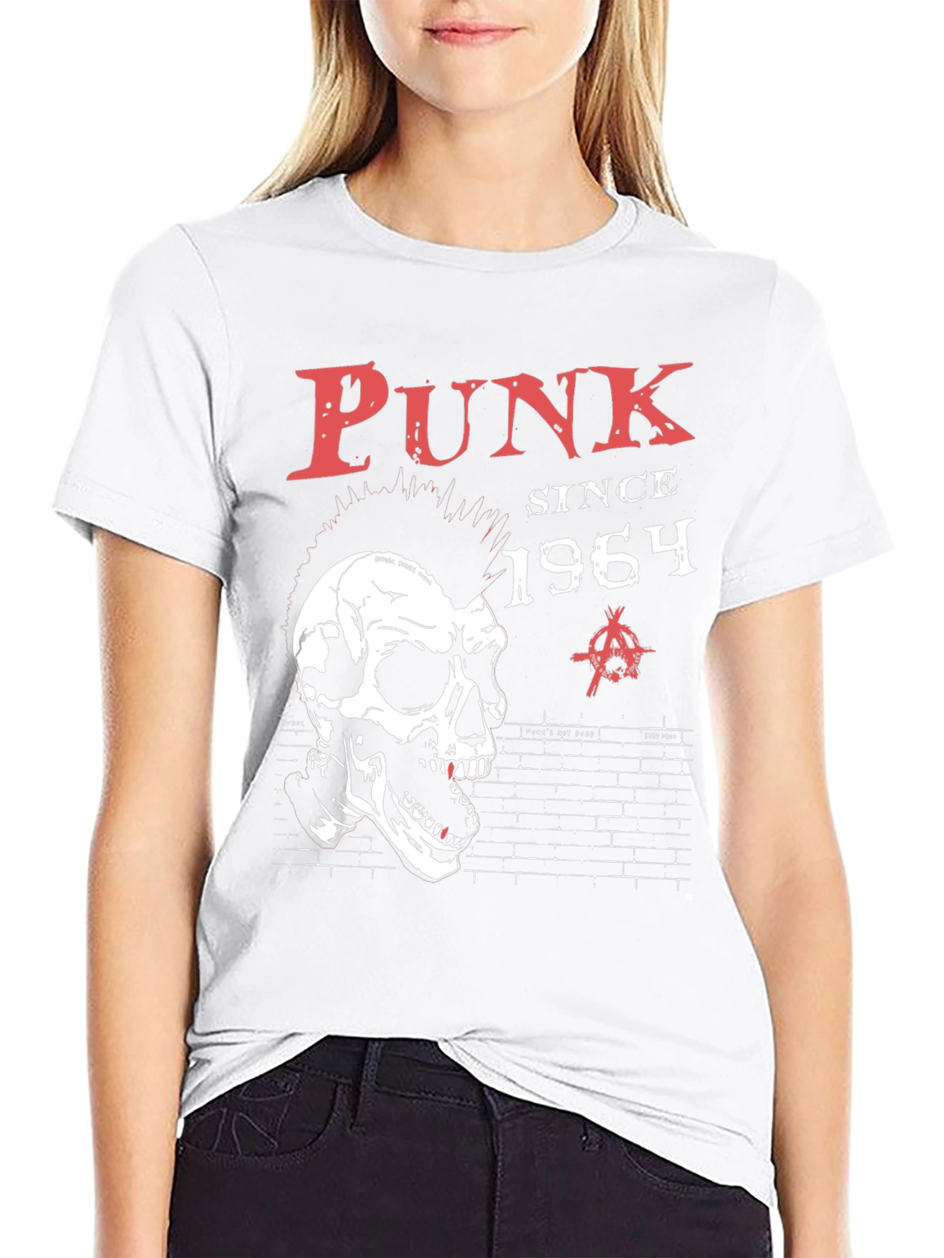 Black Punk Since 1964 Graphic T-Shirt view 9