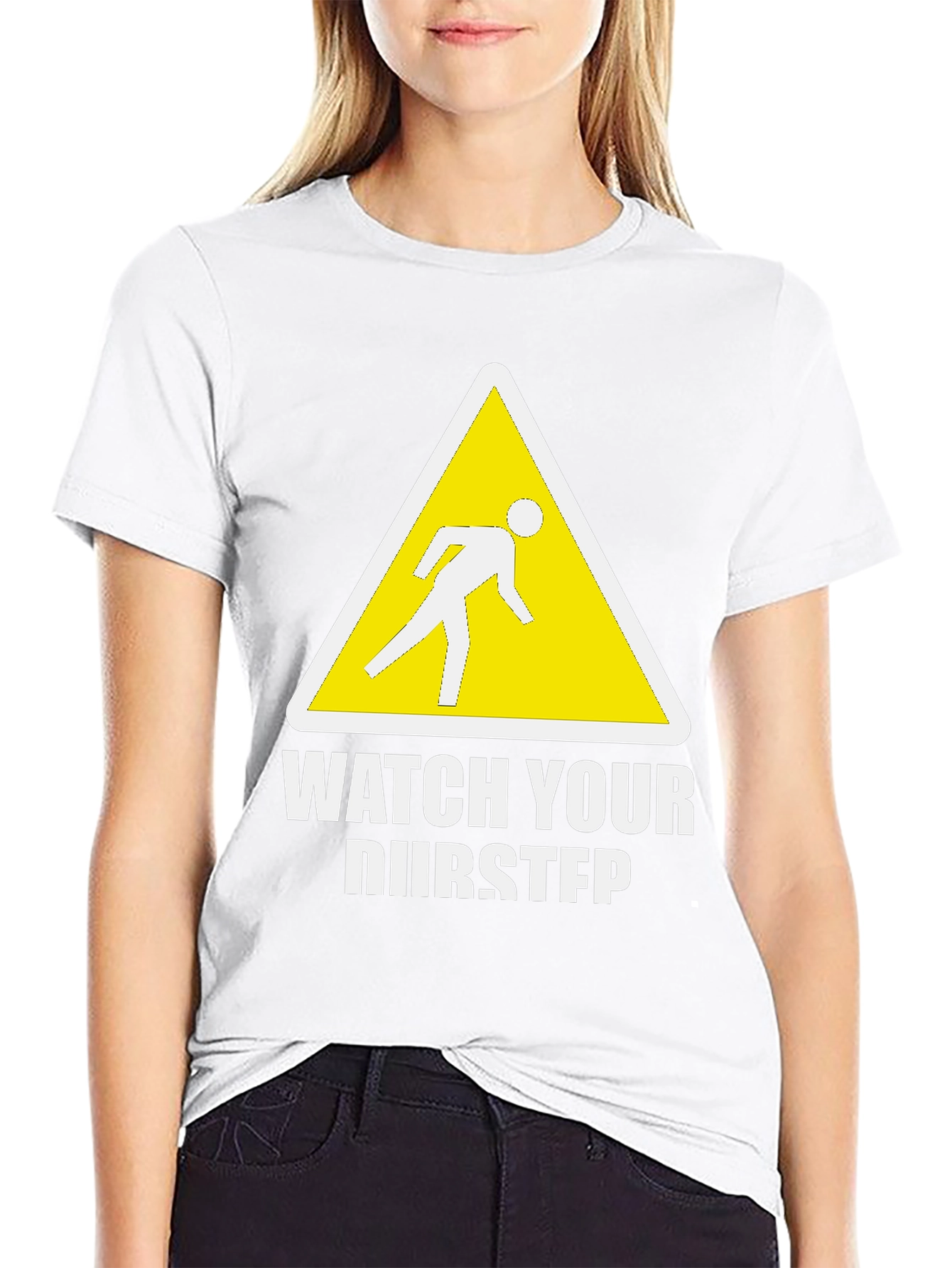 Black Funny Dubstep T-Shirt - Watch Your Dubstep view 9