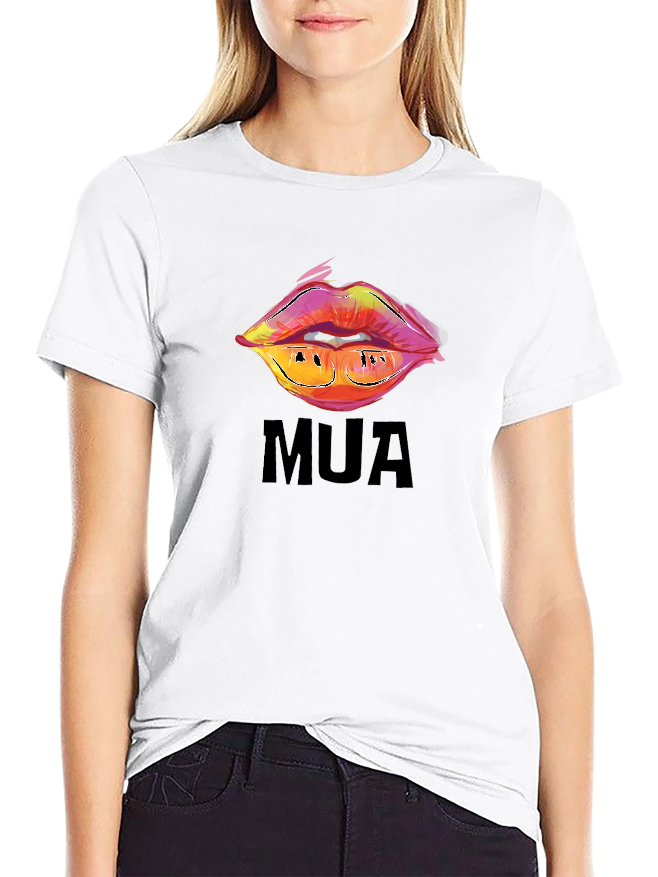 MUA Lips Graphic Tee - Stylish & Trendy - 9
