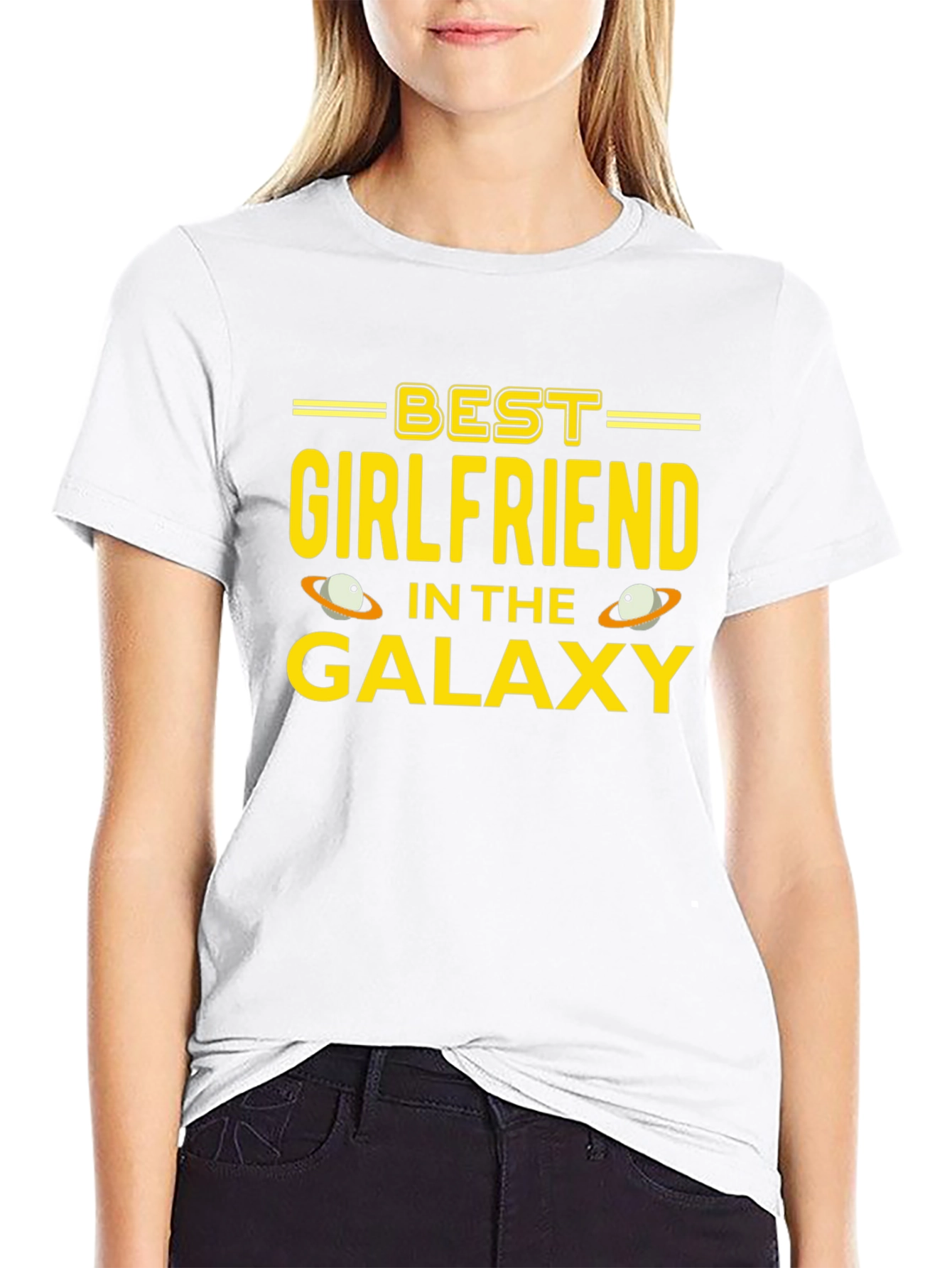 Best Girlfriend in the Galaxy Graphic Tee - 9