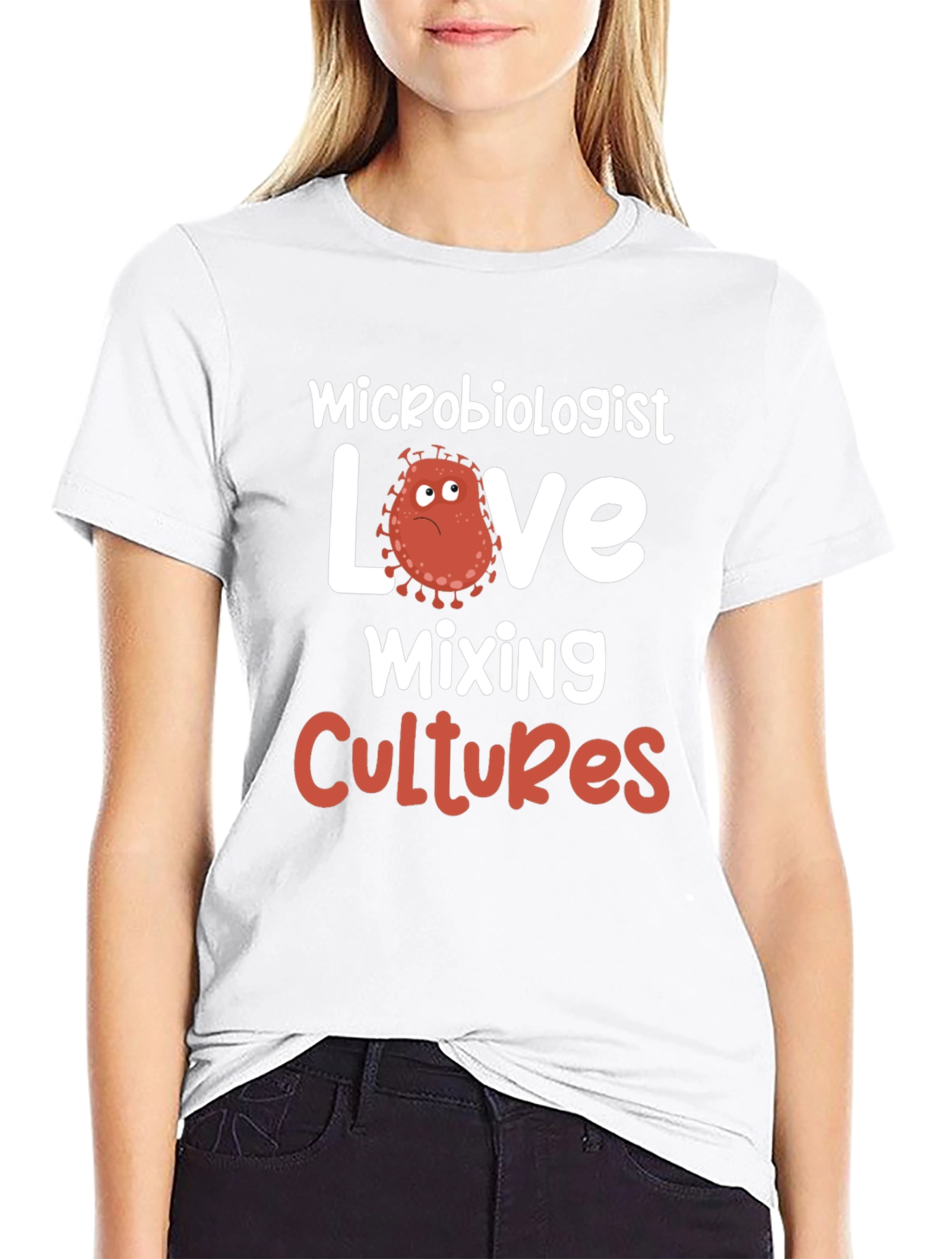Black Microbiologist Mixing Cultures T-Shirt view 9