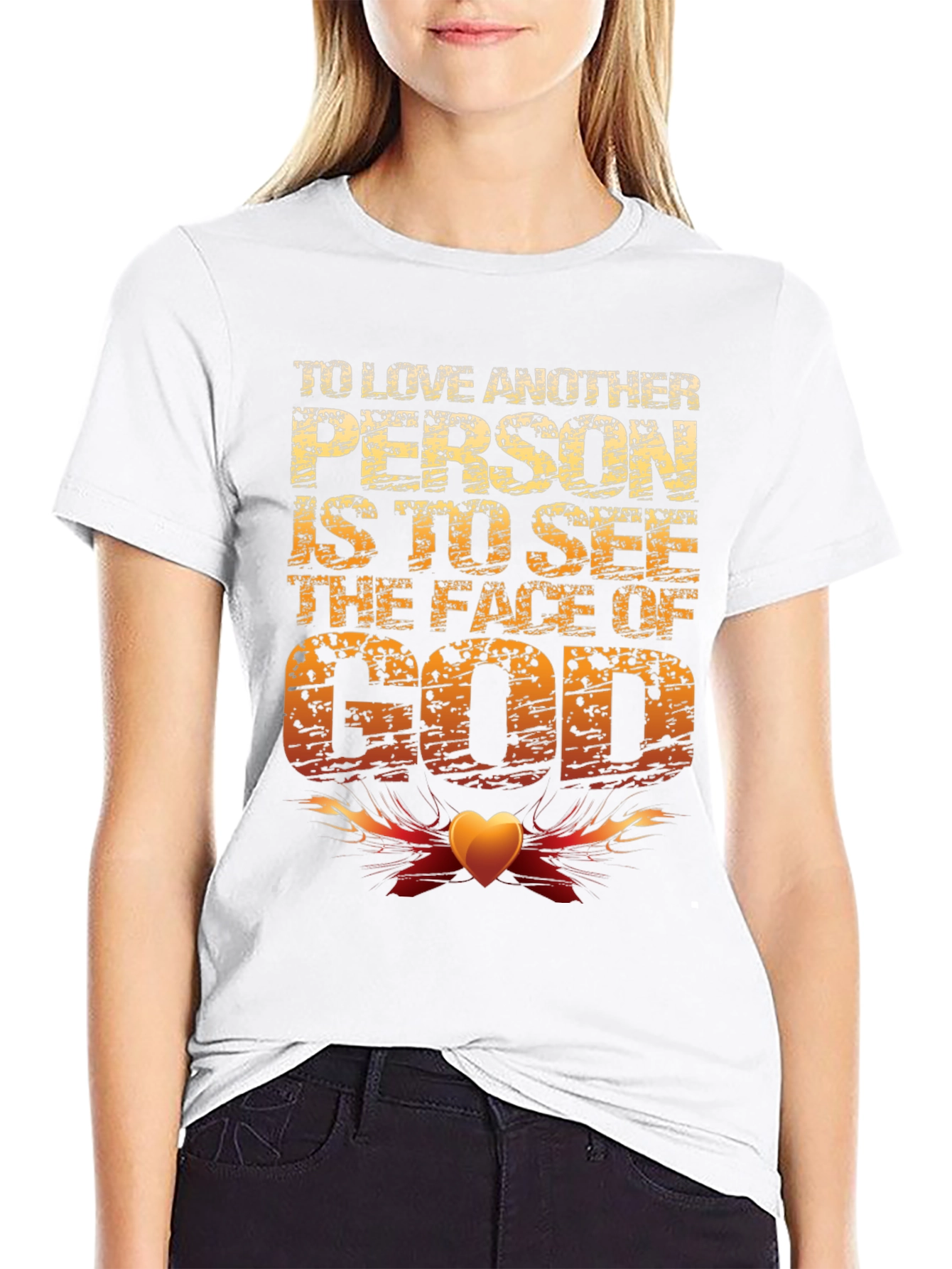 Black Inspirational God Graphic Tee - Men's Black T-Shirt view 9
