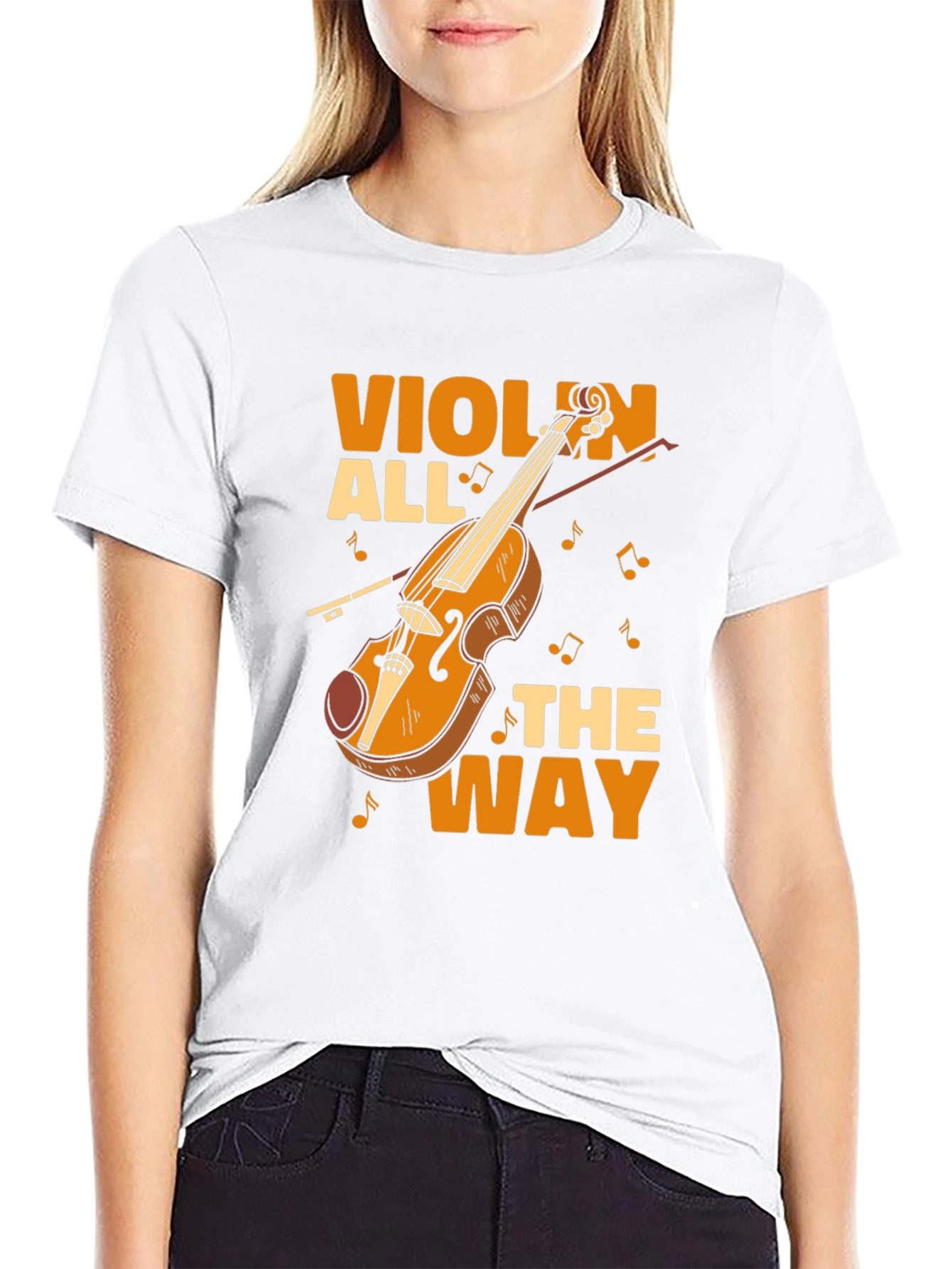 Black Violin All the Way Graphic Tee - Musician T-Shirt view 9