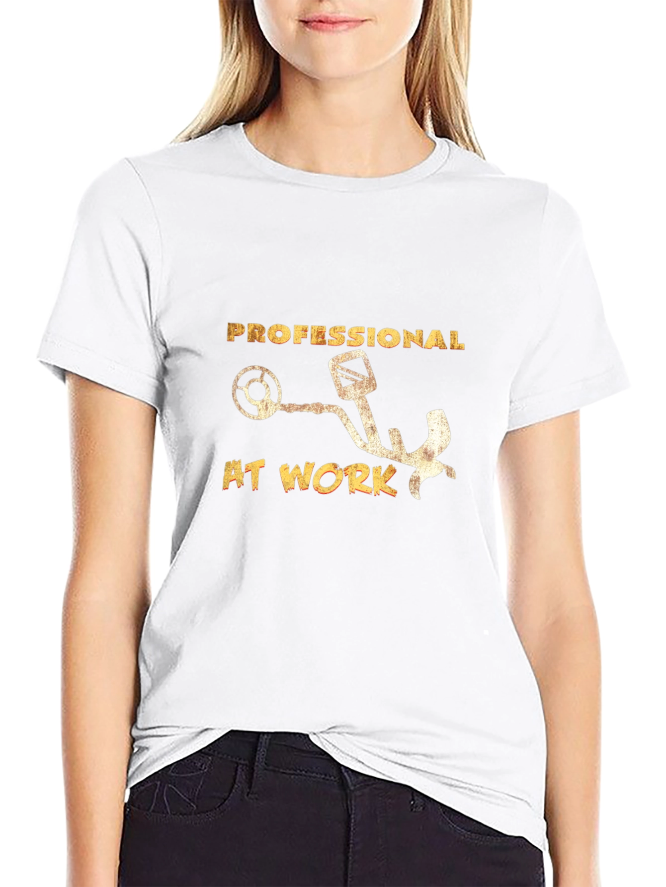 Metal Detecting Pro T-Shirt - At Work! - 9