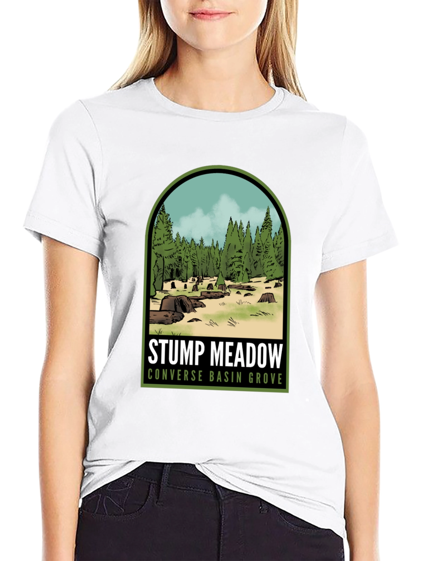 Black Stump Meadow Graphic Tee view 9