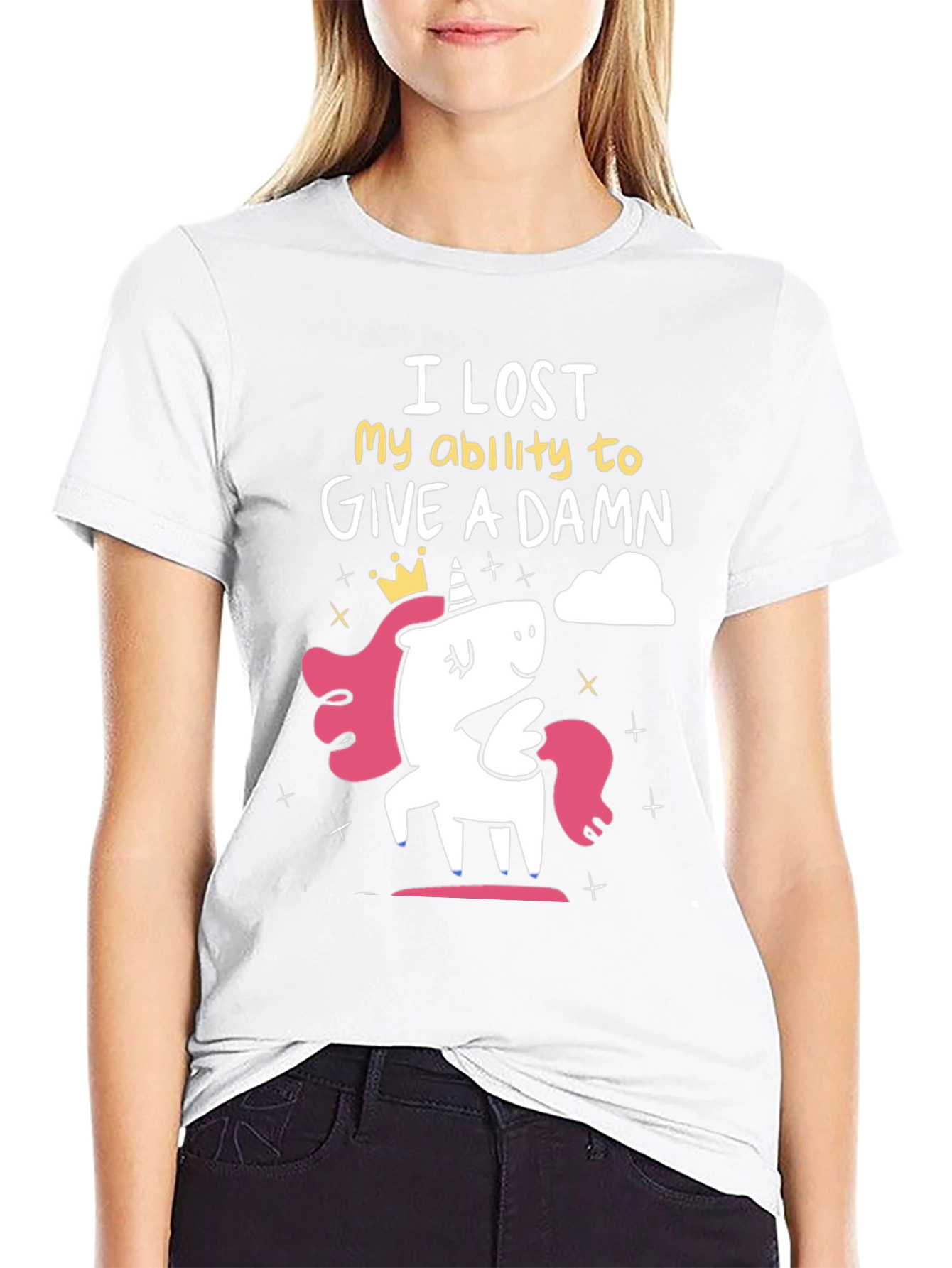 Black I Lost My Ability T-Shirt view 9