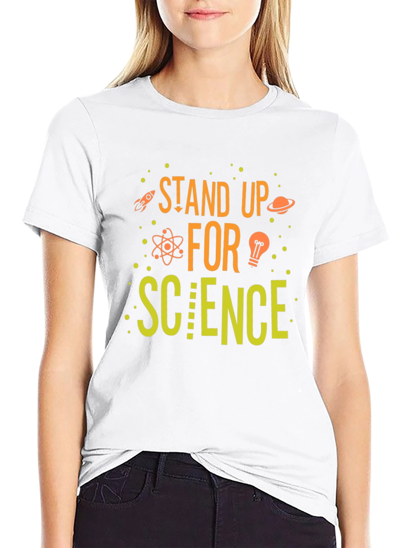Stand Up For Science T-Shirt - Geeky Design - 9