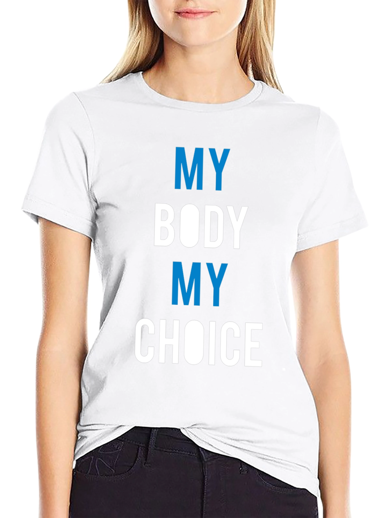 Black My Body My Choice Graphic Tee view 9