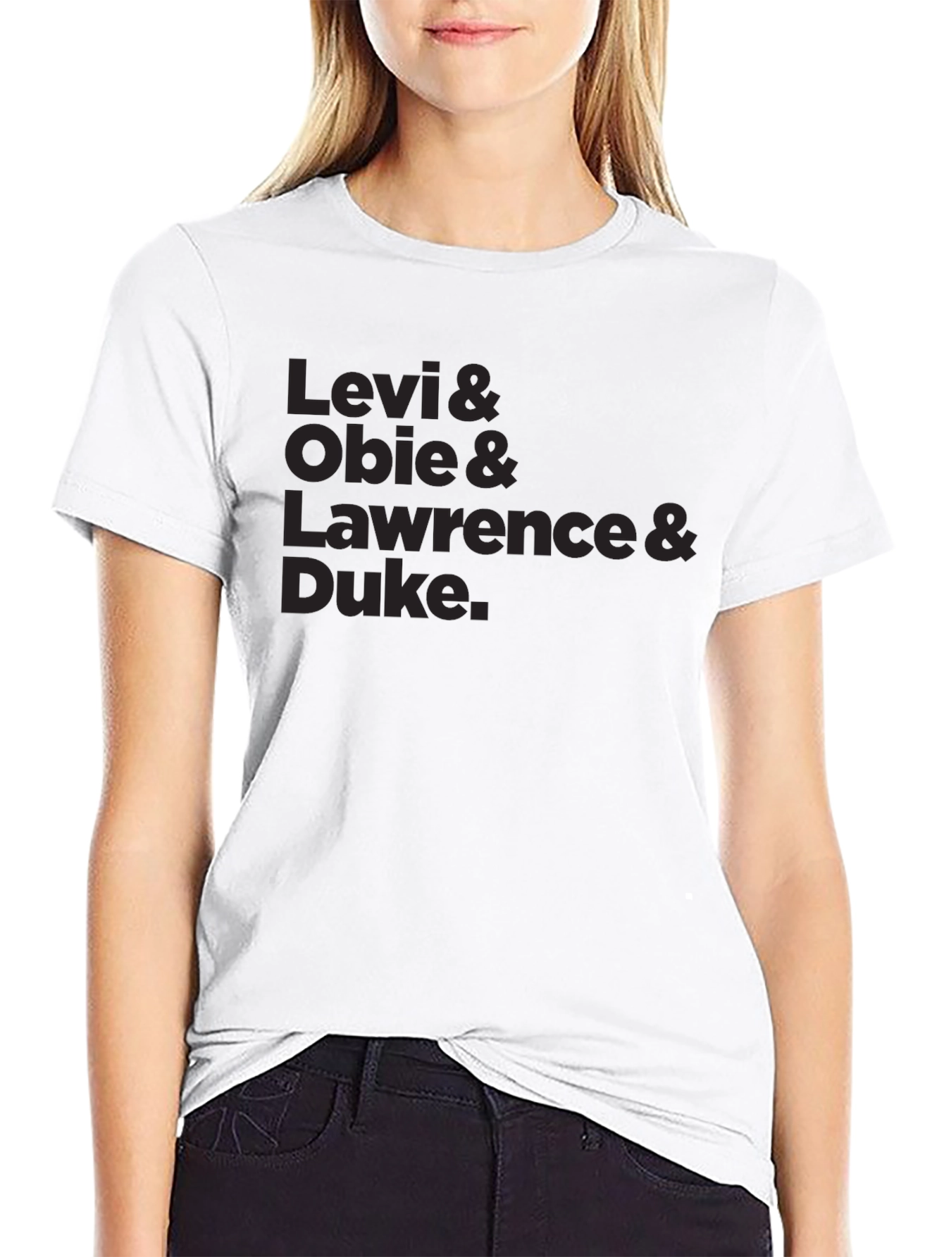 Black Levi Obie Lawrence Duke T-Shirt view 9