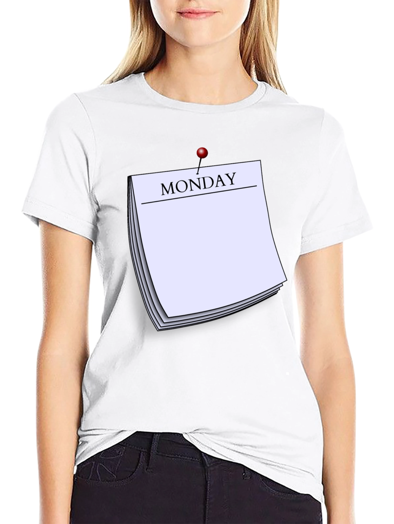 Monday Reminder T-Shirt - Everyday Casual Wear - 9