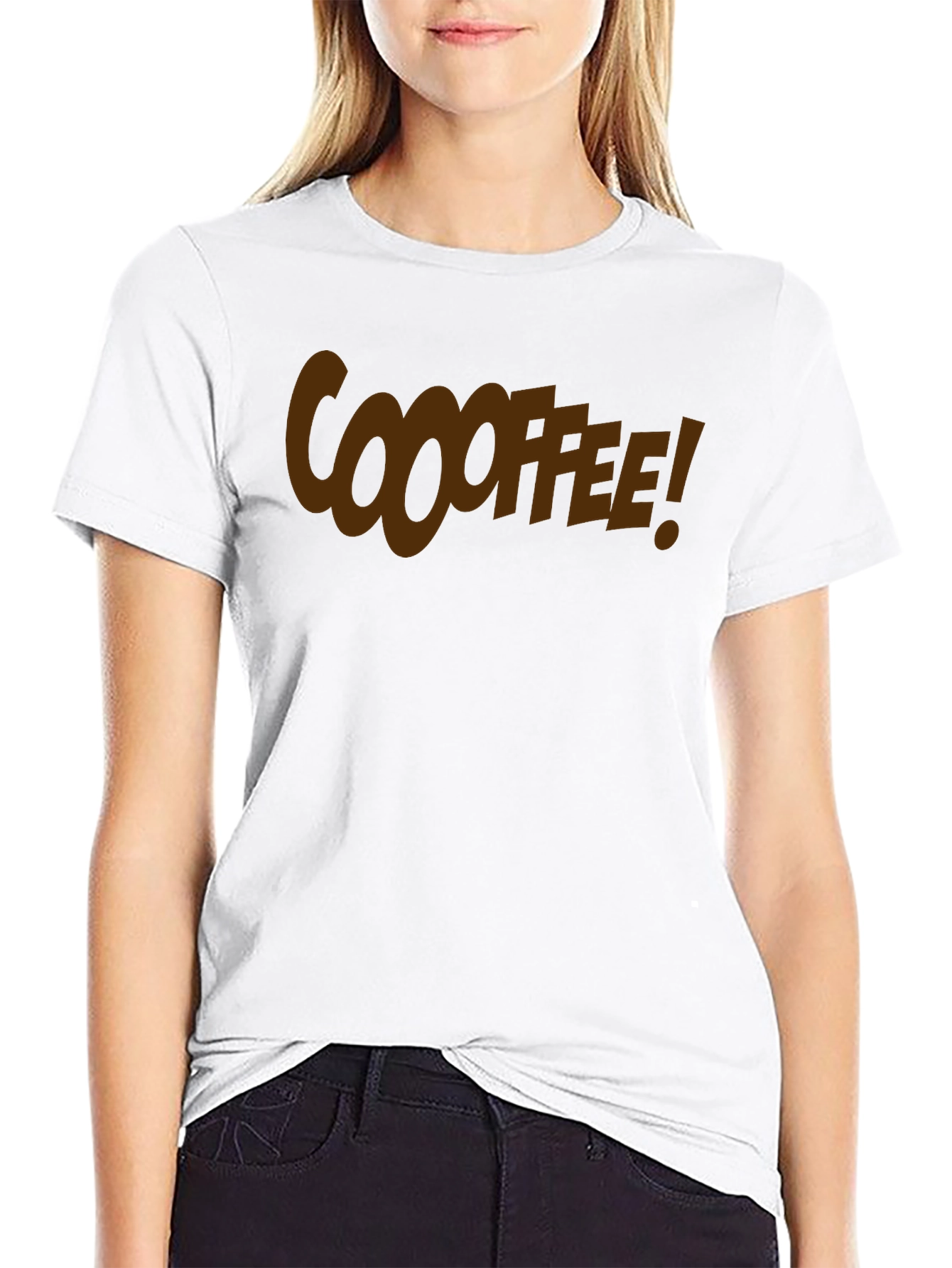 Black Coooffee! Graphic T-Shirt - Soft Cotton Blend view 9