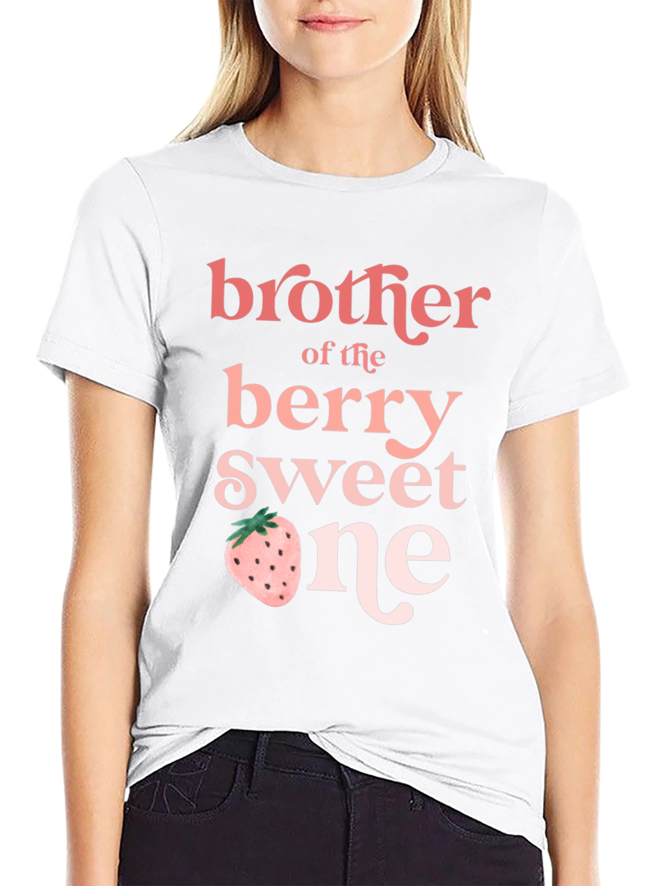 Black Brother of the Berry Sweet One T-Shirt view 9