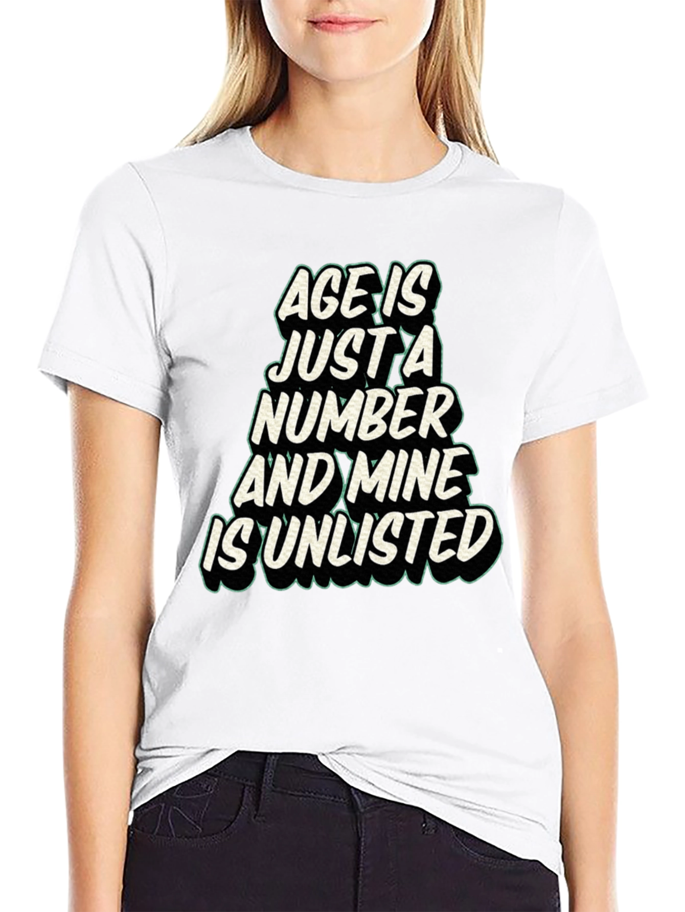 Black Age is Just a Number T-Shirt view 9