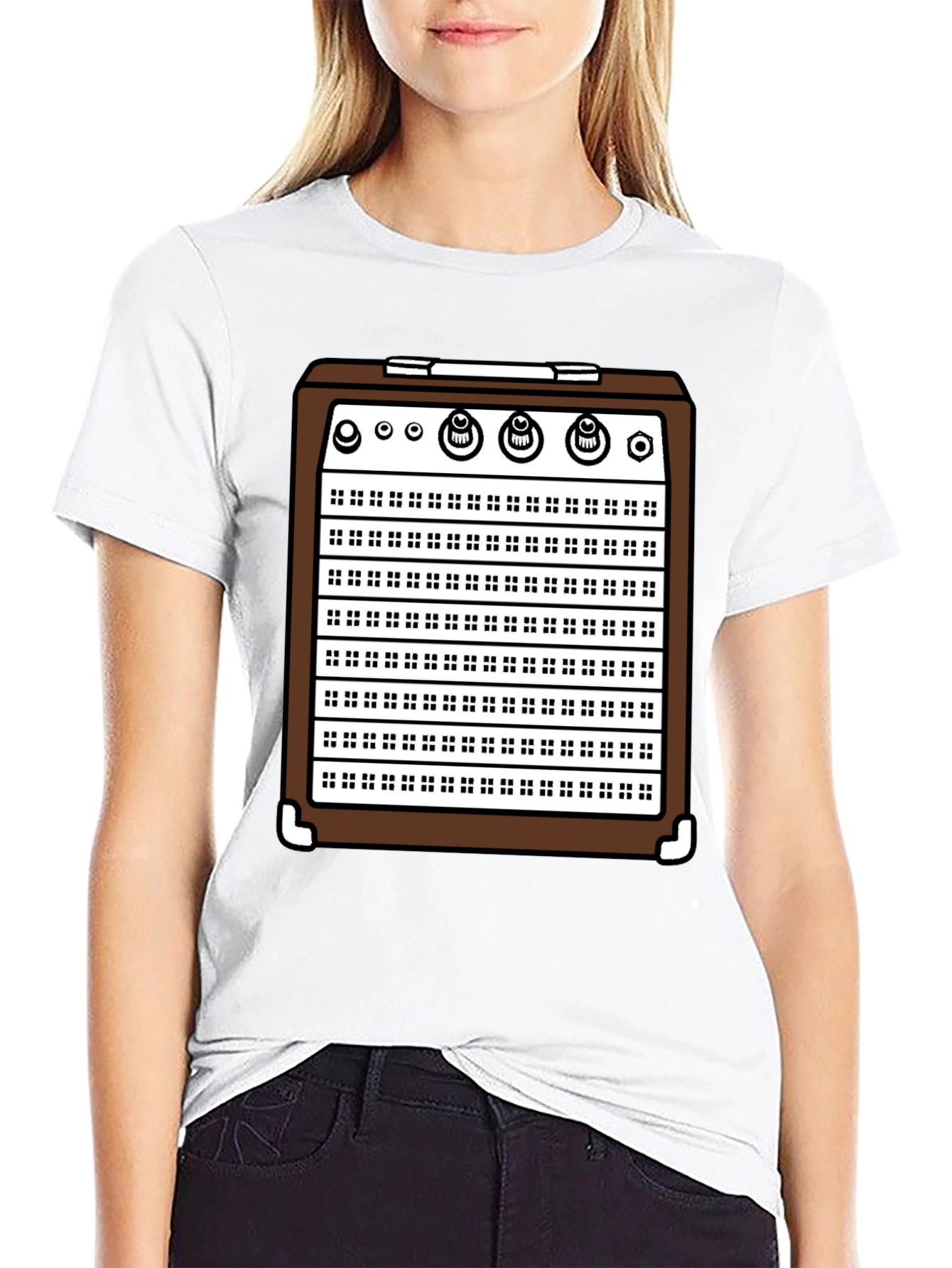 Retro Amplifier T-Shirt - Vintage Sound, Modern Style - 9