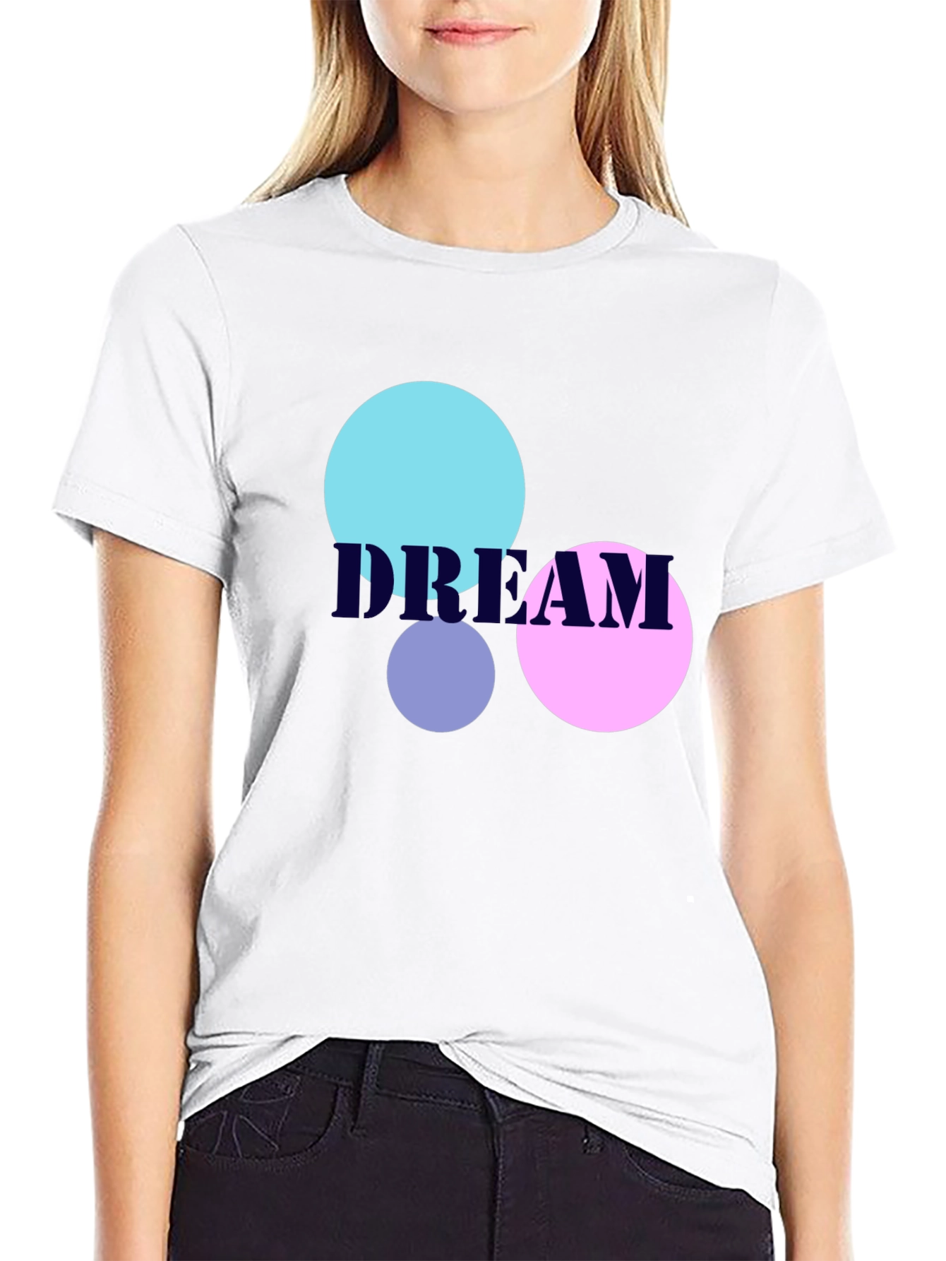 Black Dream Graphic Tee - Stylish Black T-Shirt view 9