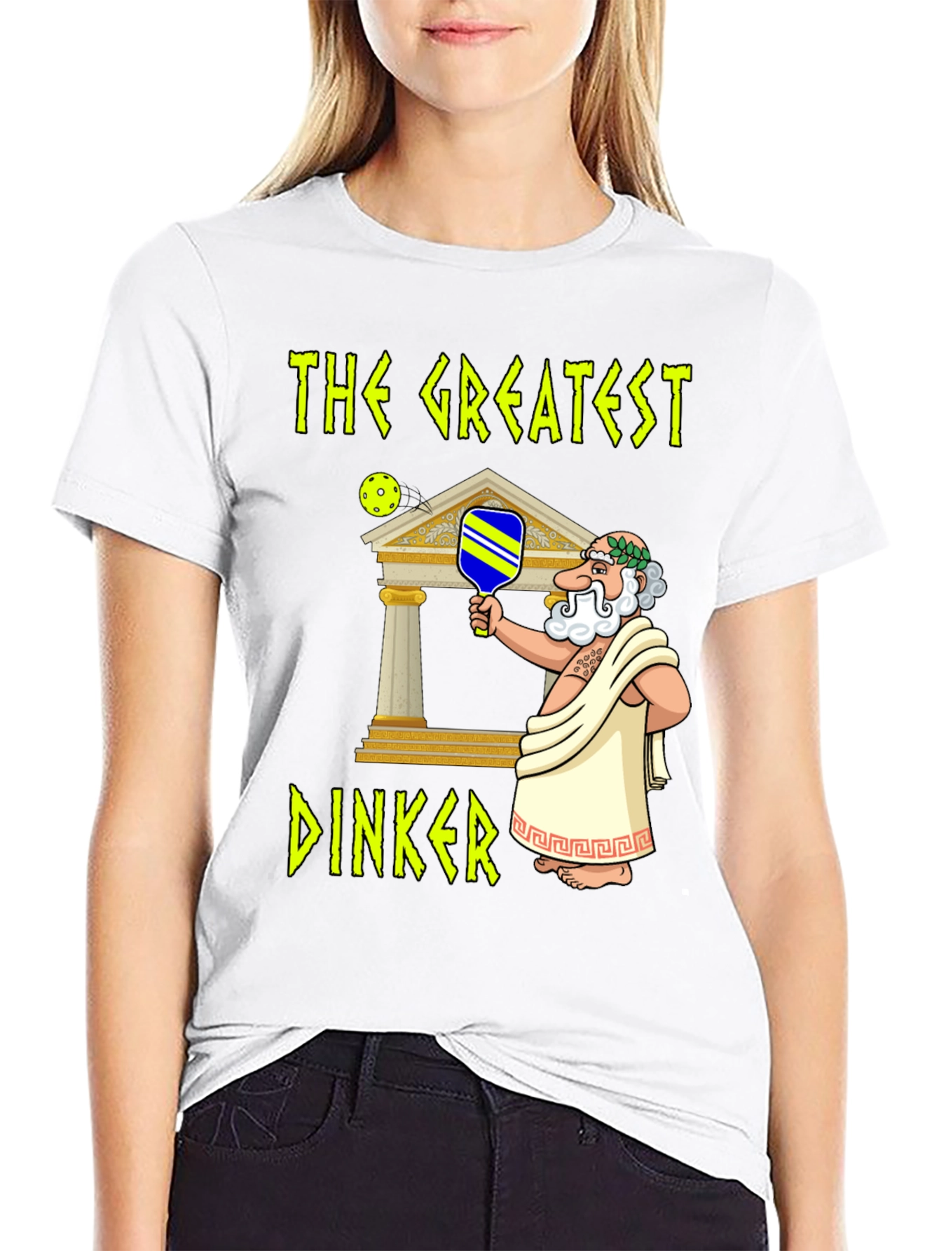 The Greatest Dinker Pickleball T-Shirt - 9