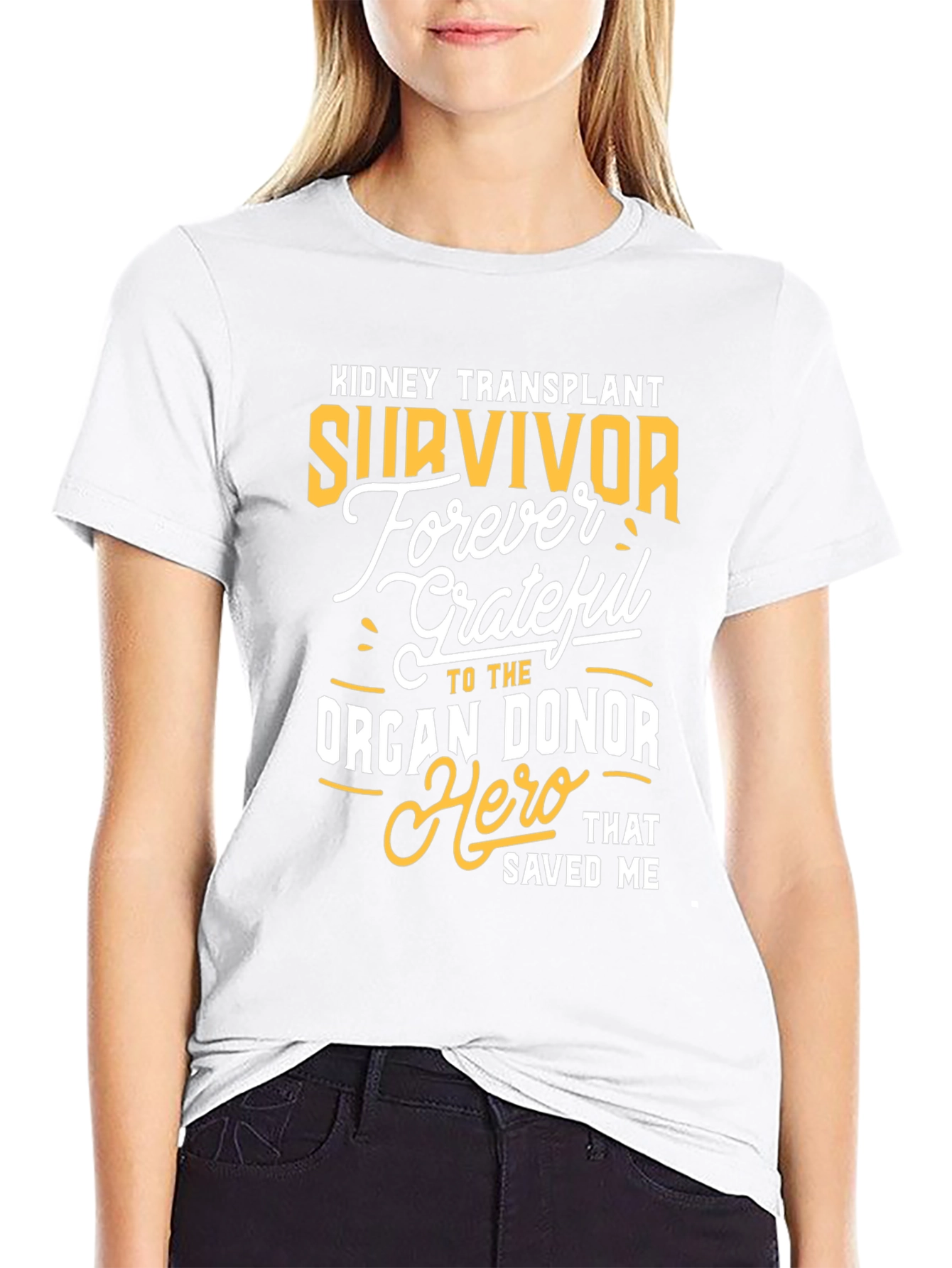 Kidney Transplant Survivor Graphic Tee - 9