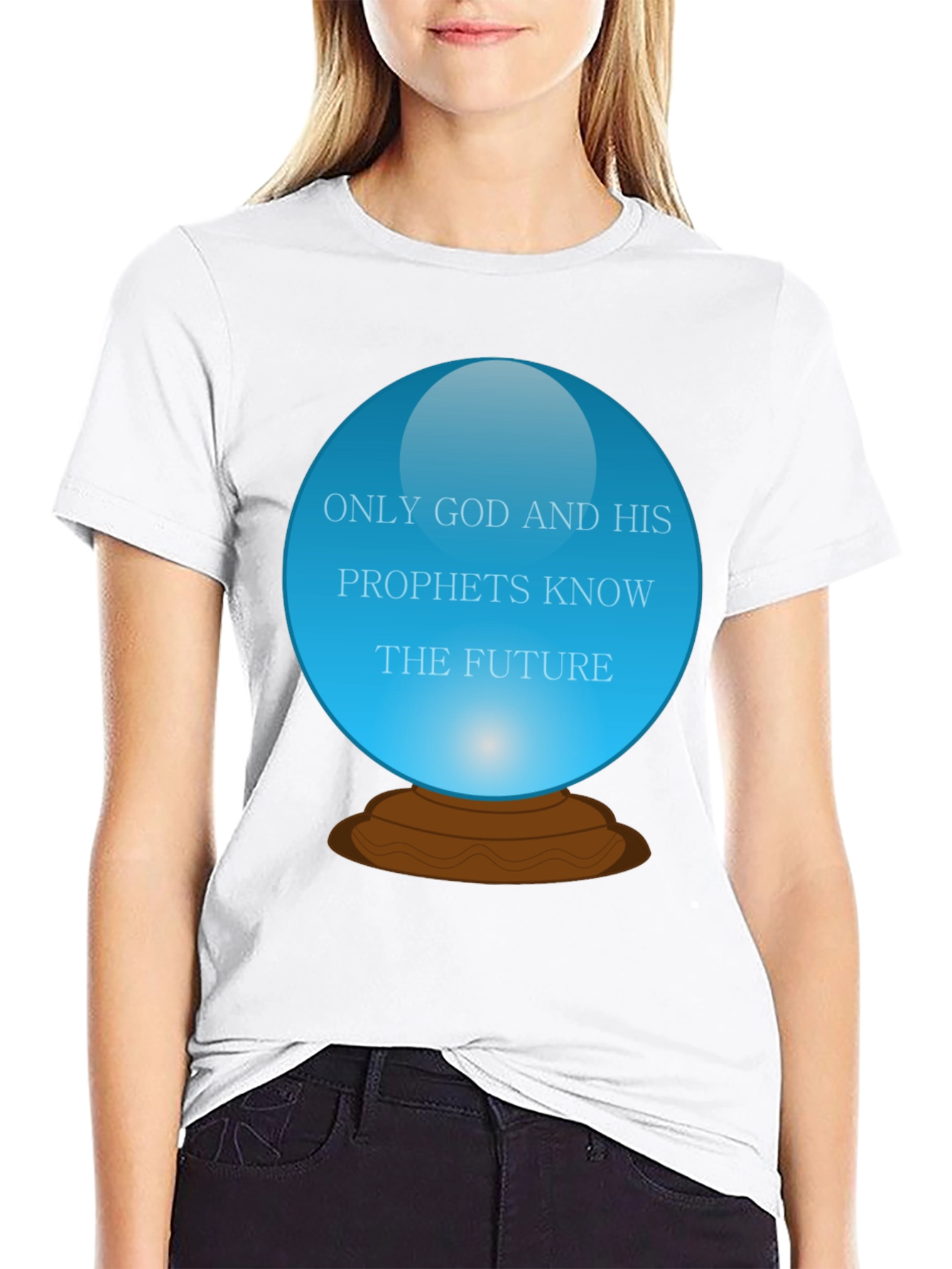 Black Mystic Future T-Shirt: Only God and His Prophets Know view 9