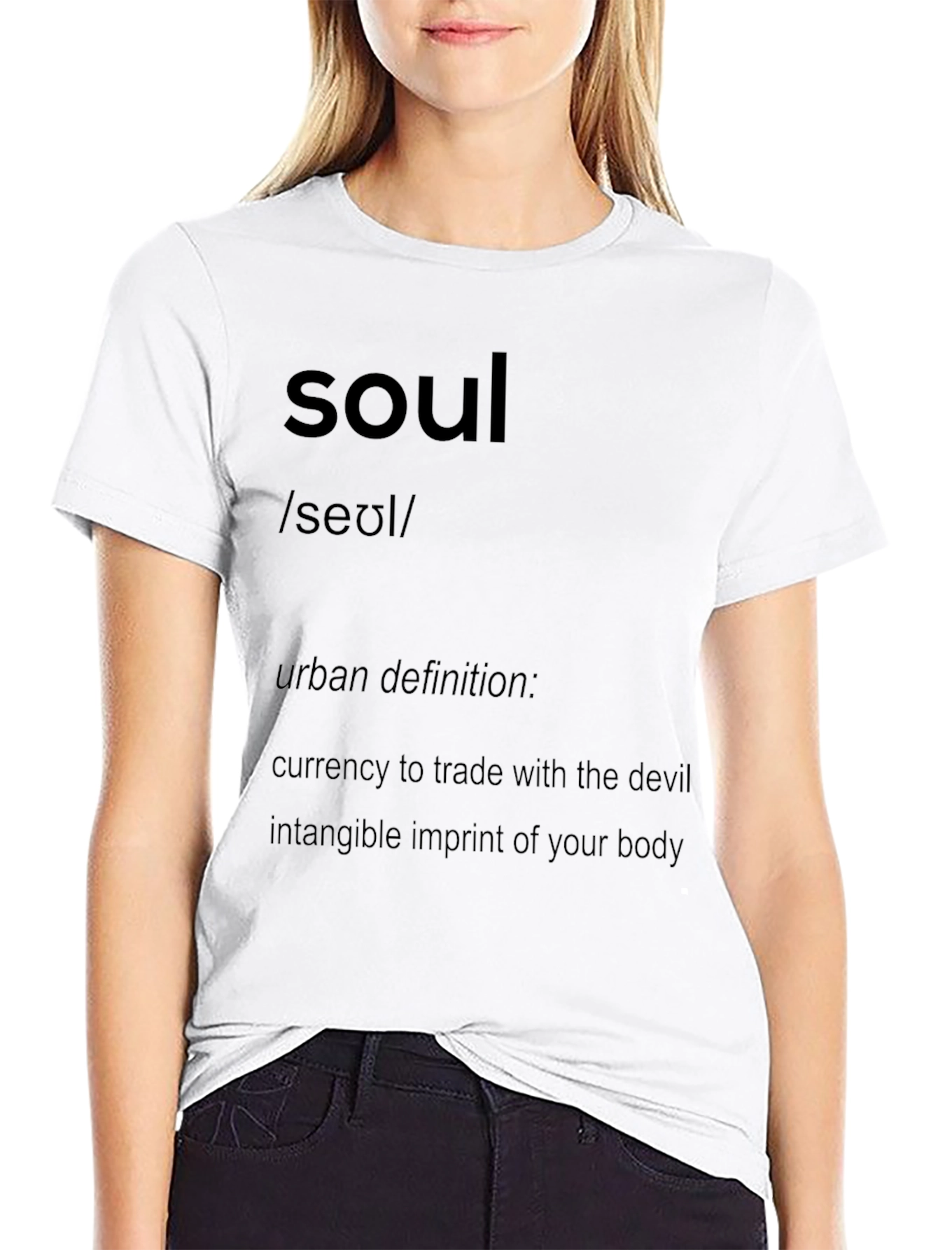 Black Urban Definition Soul T-Shirt view 9