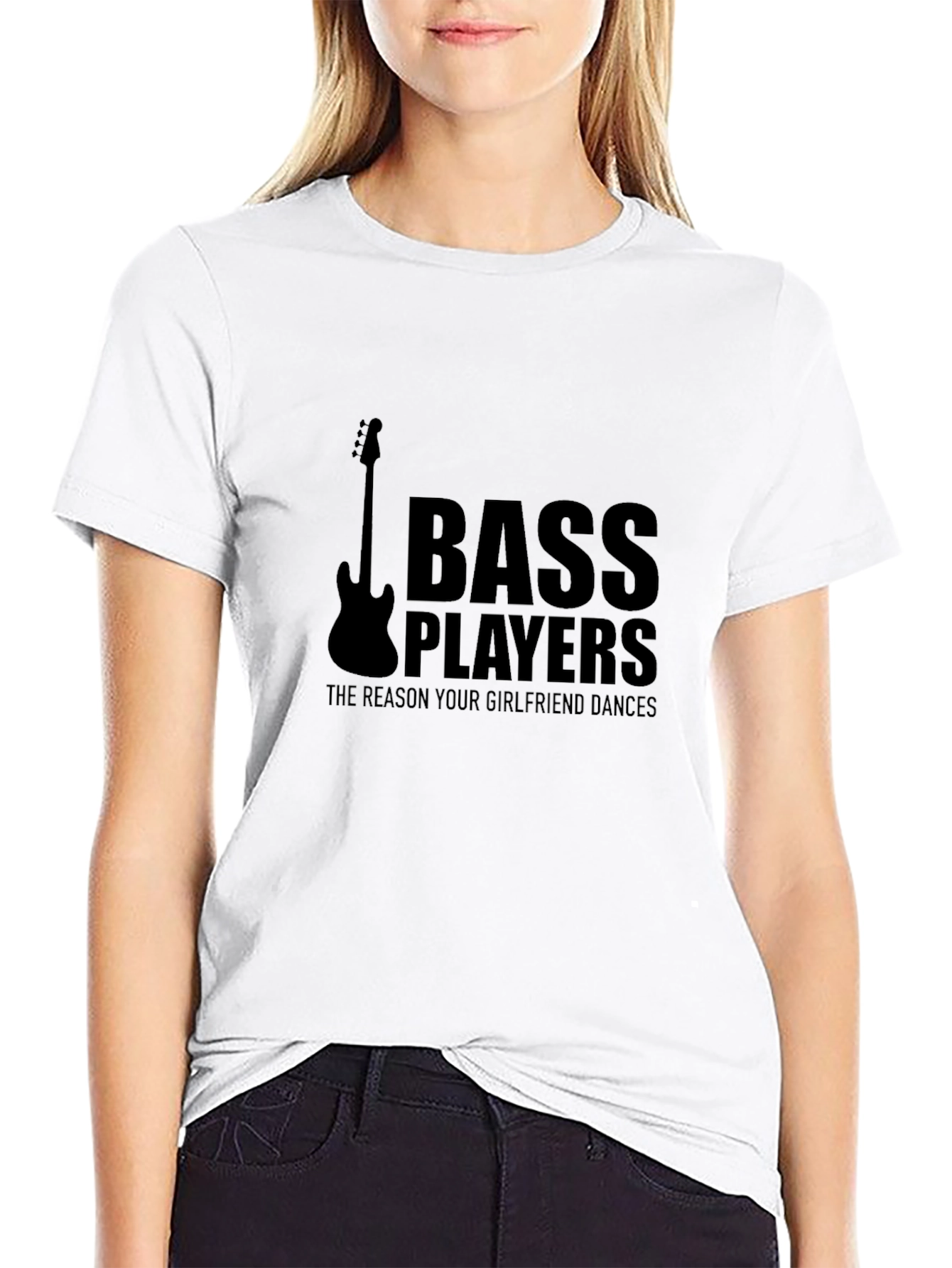Black Bass Players T-Shirt - Reason Your Girlfriend Dances view 9