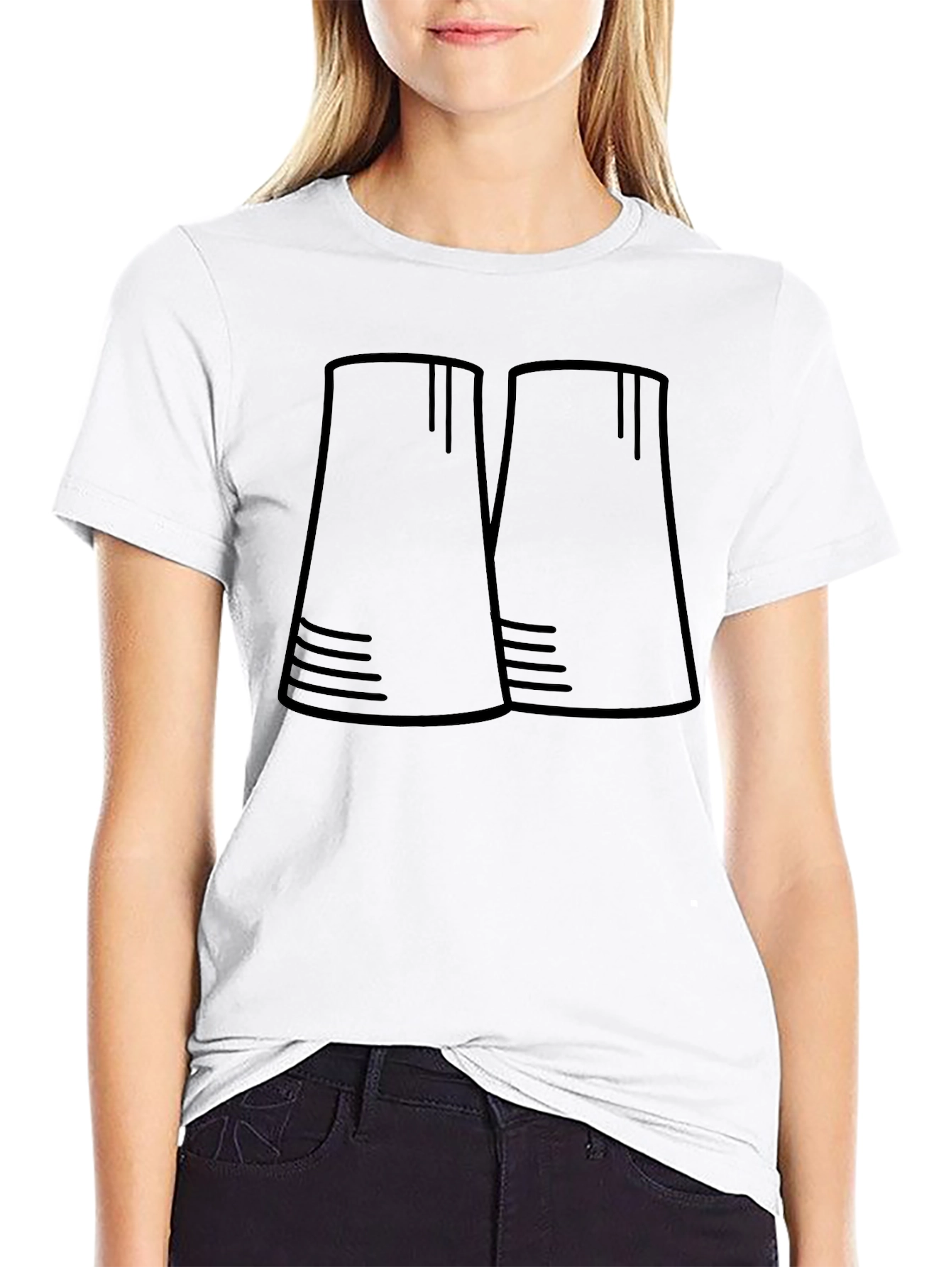 Black Cooling Tower T-Shirt - Black view 9