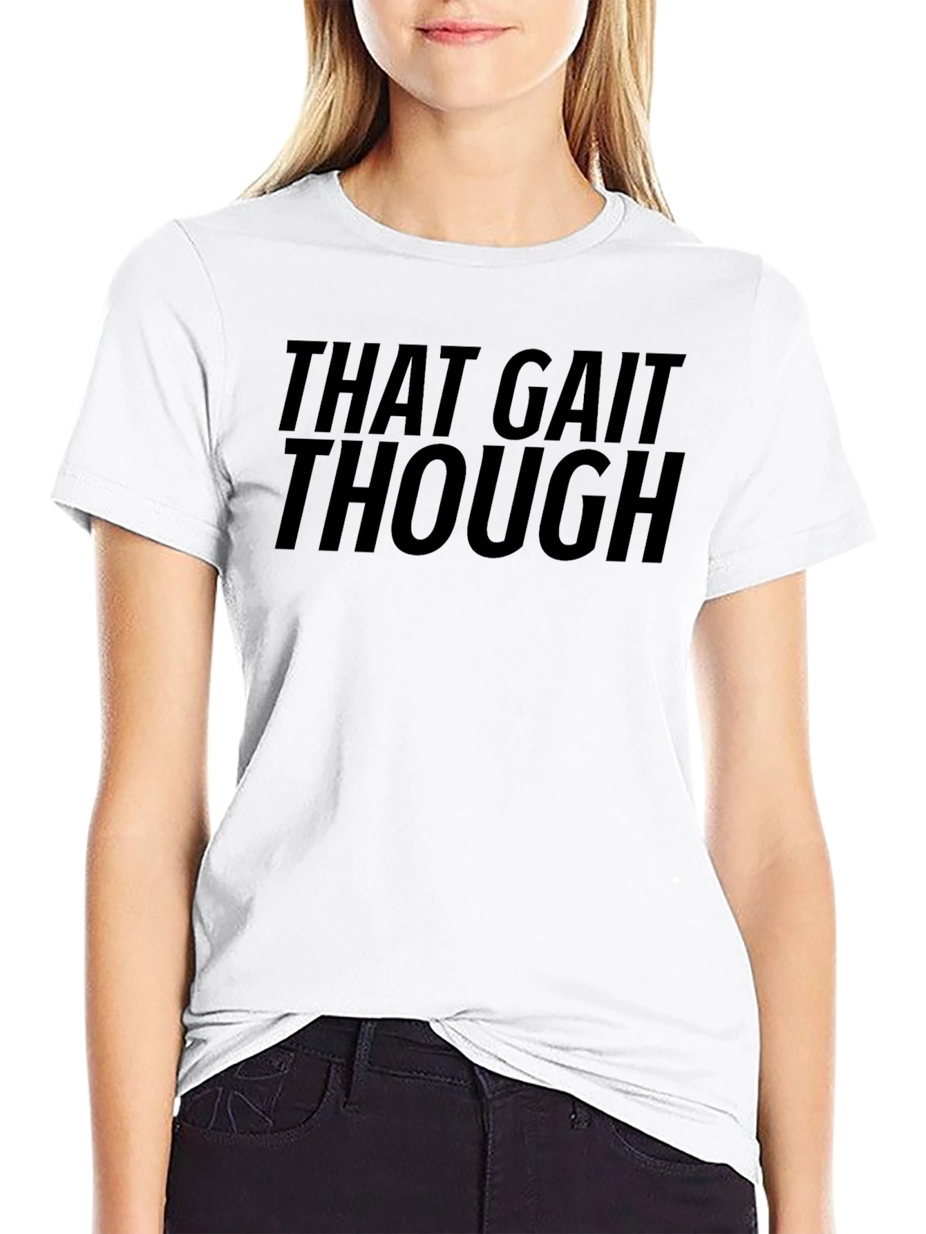 Black That Gait Though Graphic T-Shirt - Black view 9