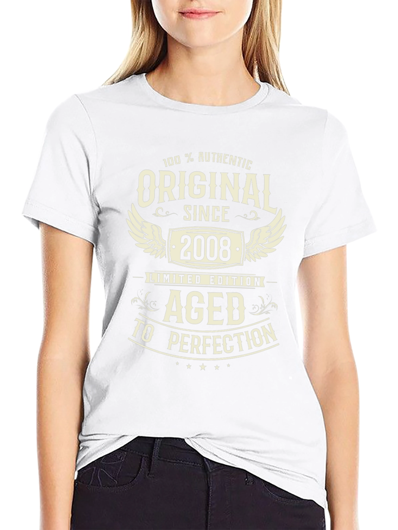 Black Original Since 2008 Aged To Perfection T-Shirt view 9