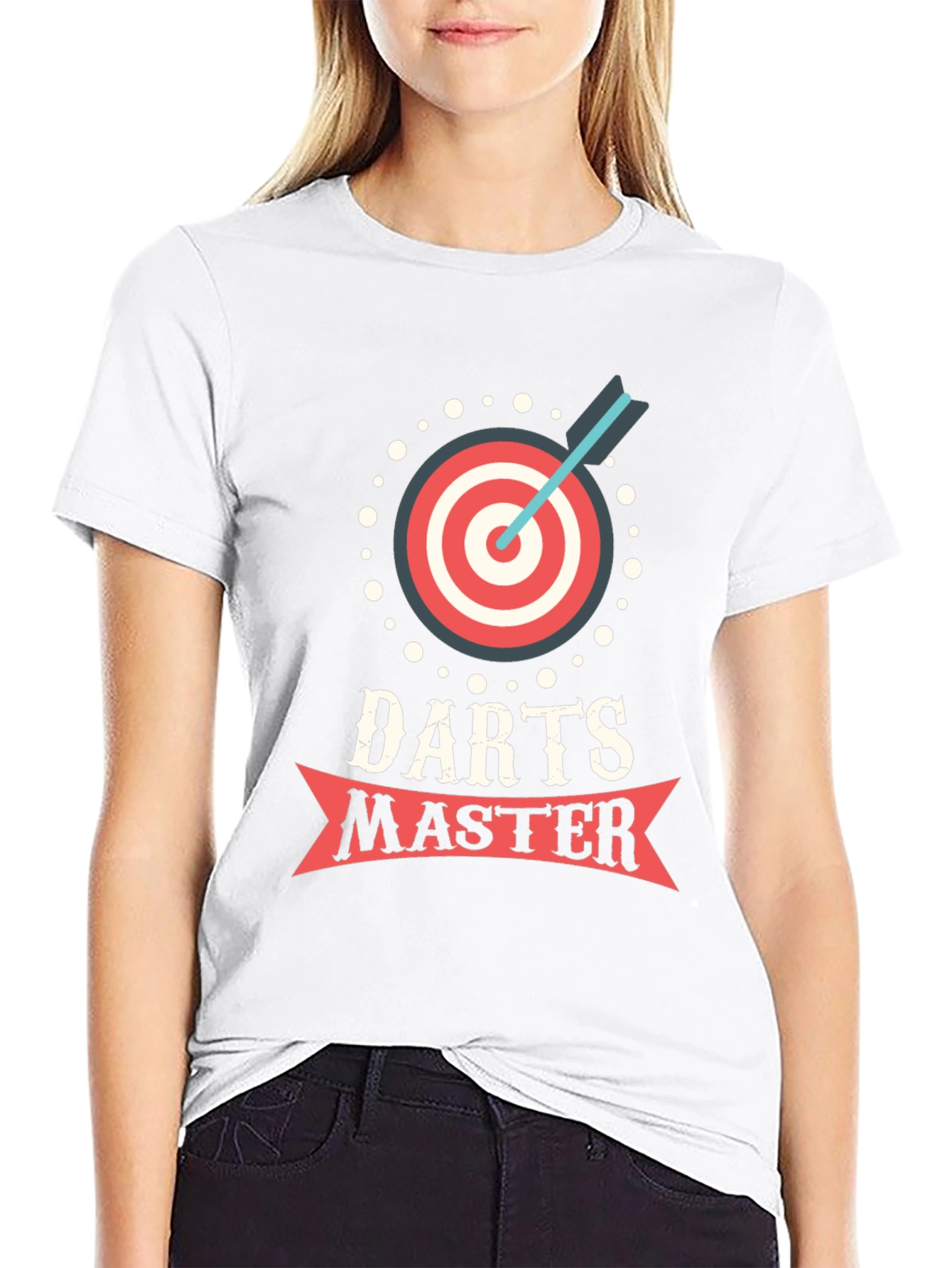 Black Darts Master Black T-Shirt - Game On! view 9
