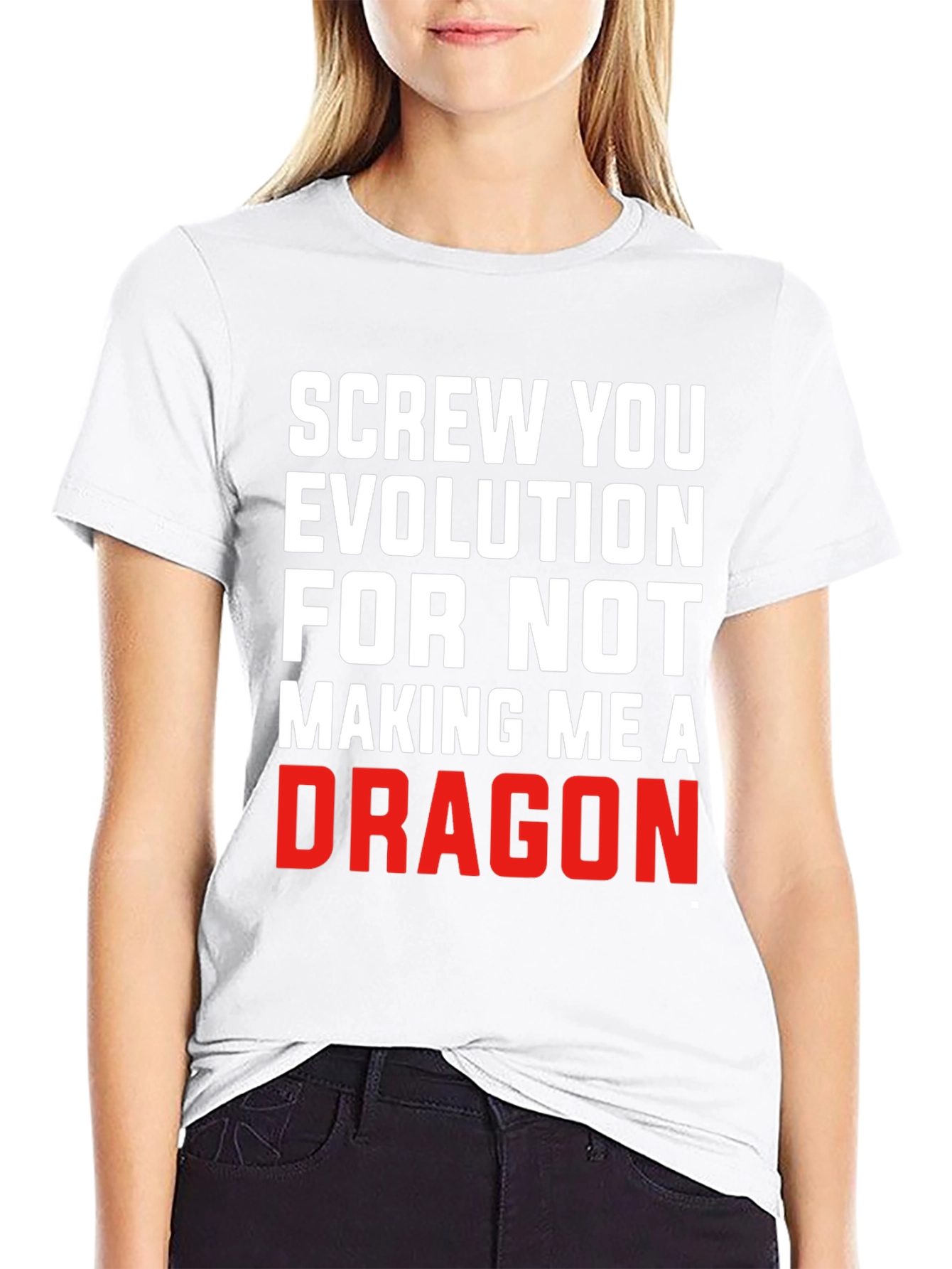 Black Funny Evolution Dragon T-Shirt view 9