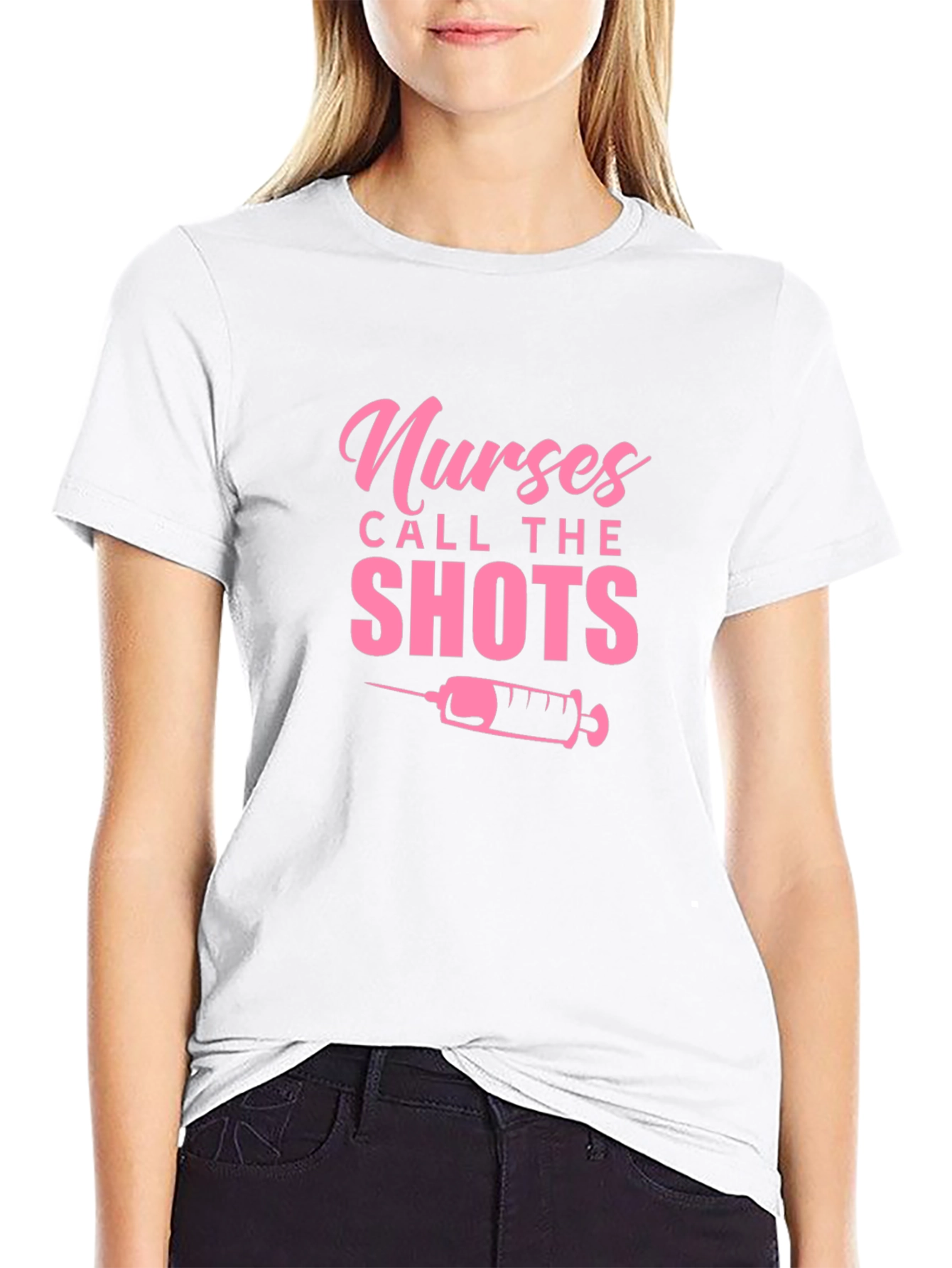 Black Nurses Call The Shots T-Shirt view 9