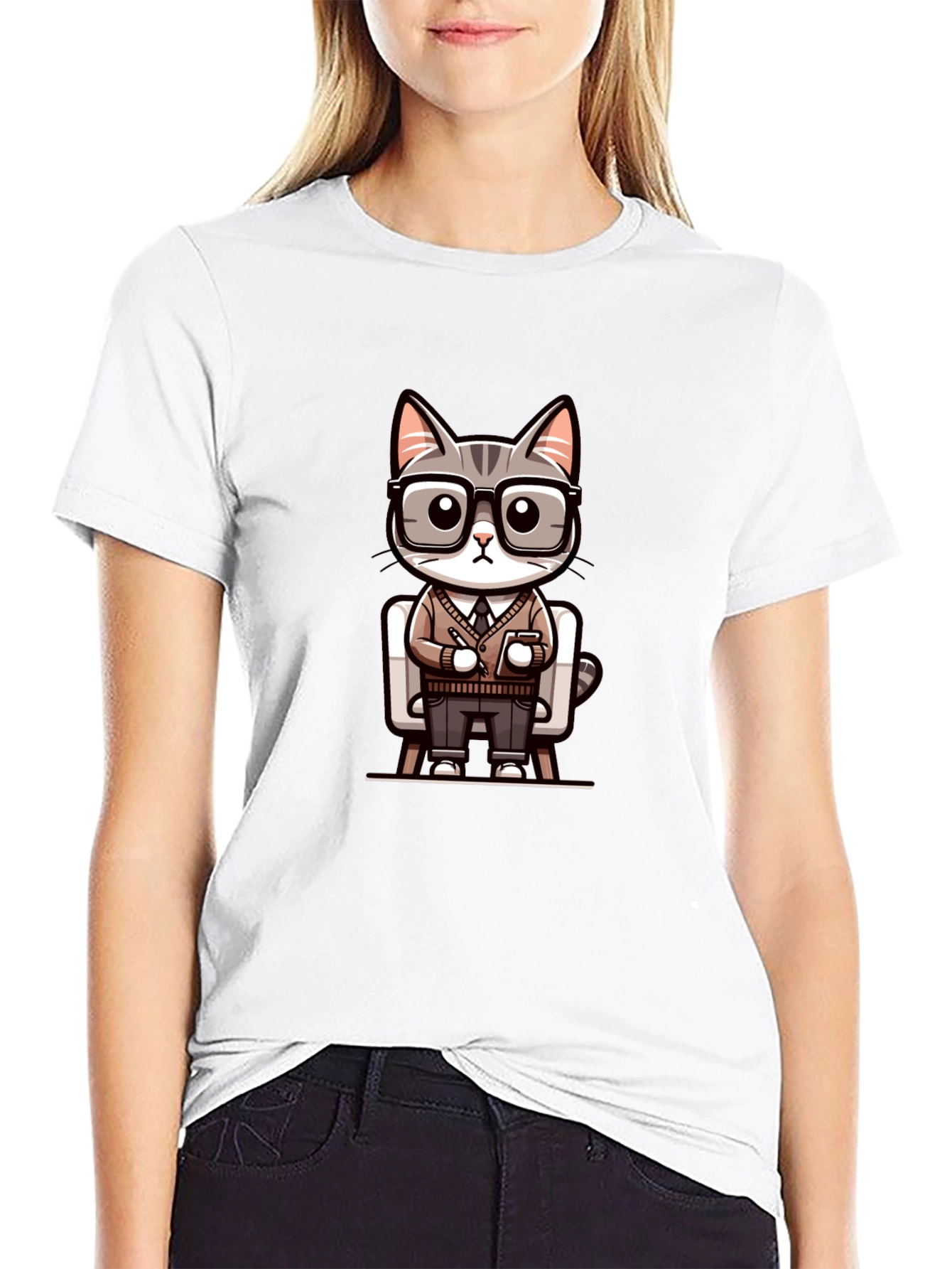 Professor Cat T-Shirt - Stylish & Unique Design - 9