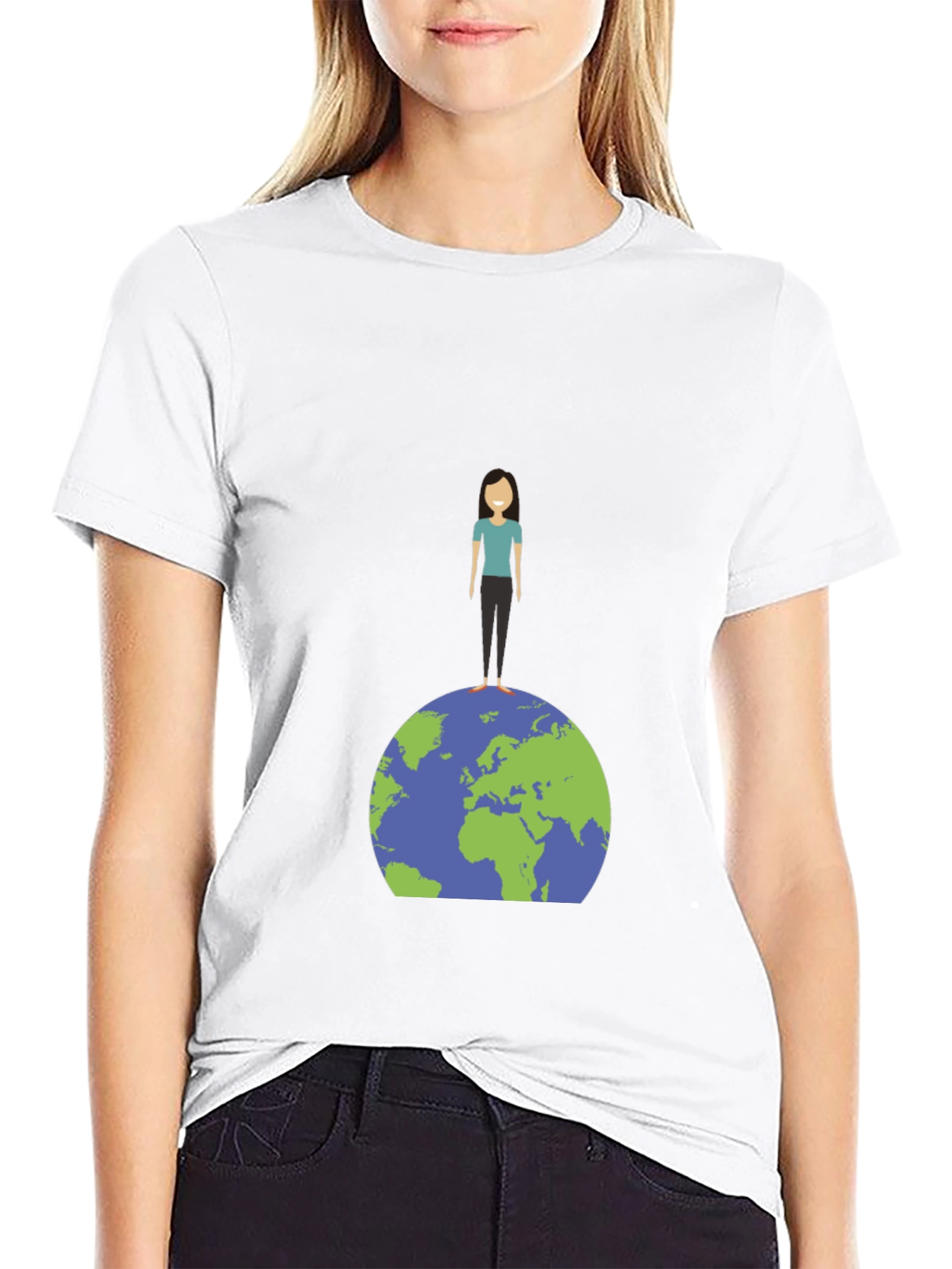 Black Earth Day Graphic Tee - Global Unity view 9