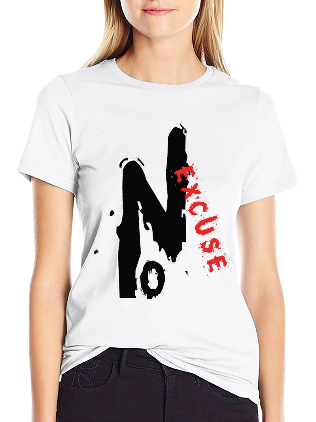 Black Black Graphic Tee - Excuse view 9